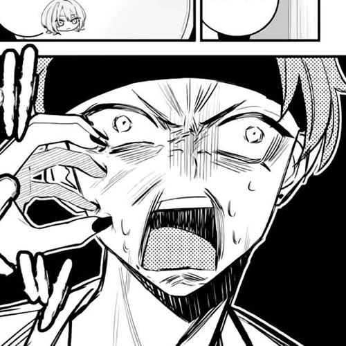 Haimiya-Senpai is Scary But Cute Chapter 17 cover