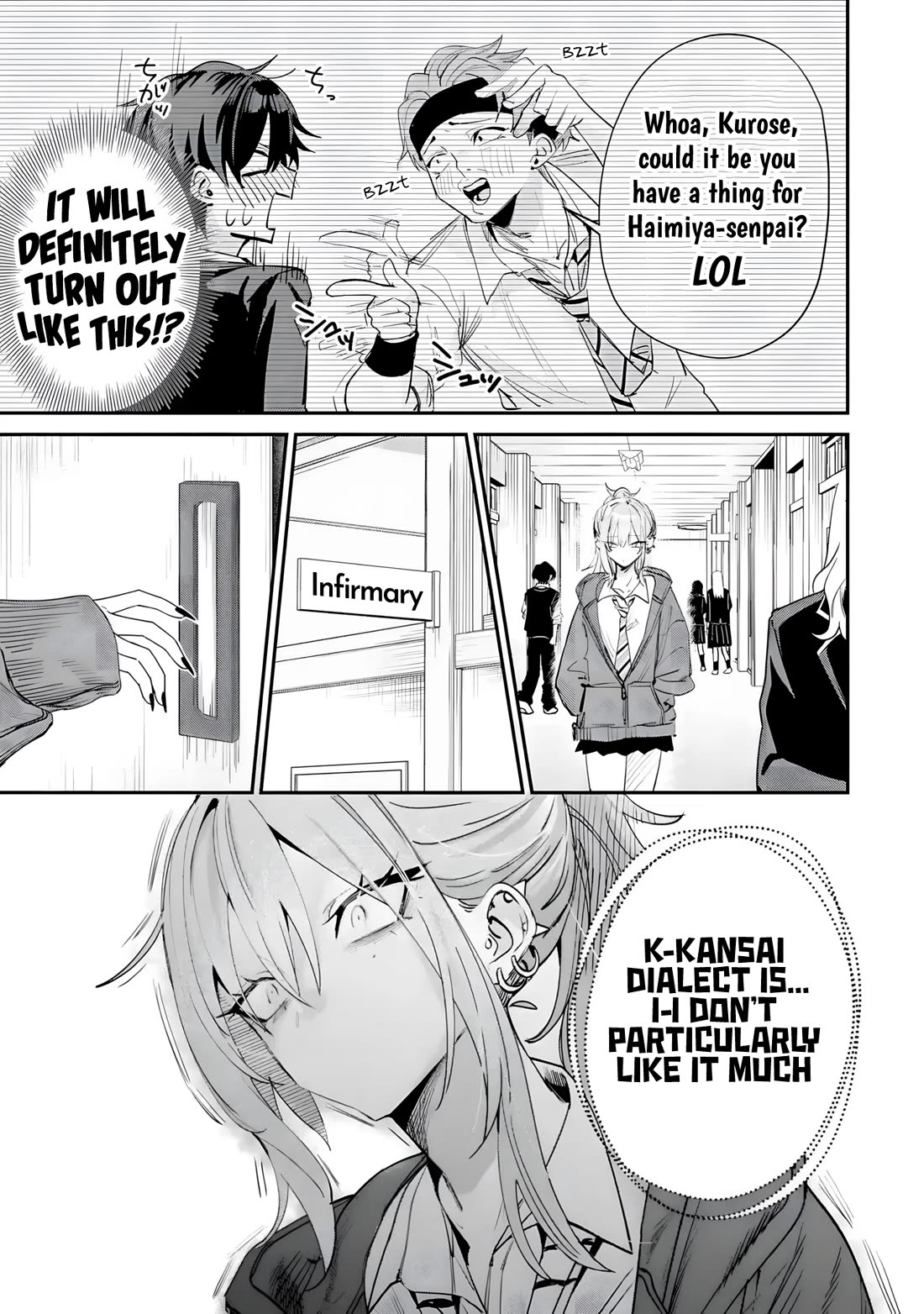 Haimiya-Senpai is Scary But Cute Chapter 18 page 4 - Chapter 18