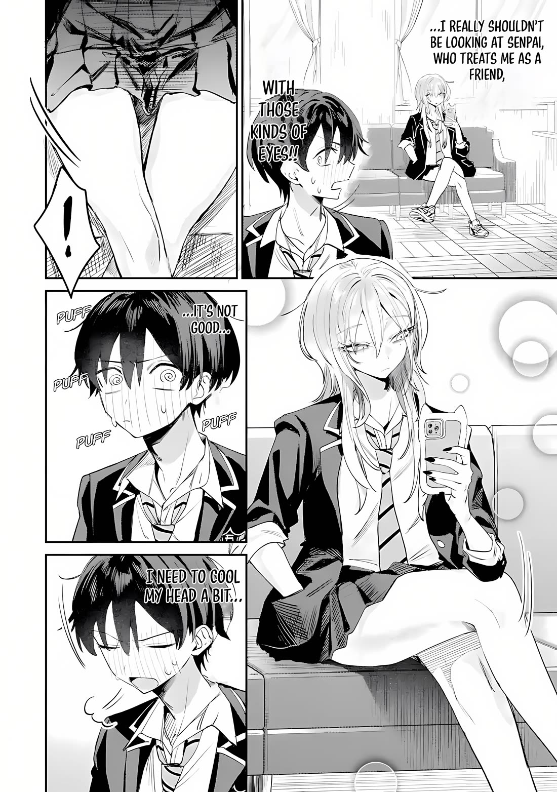 Haimiya-Senpai is Scary But Cute Chapter 19 page 9 - Chapter 19