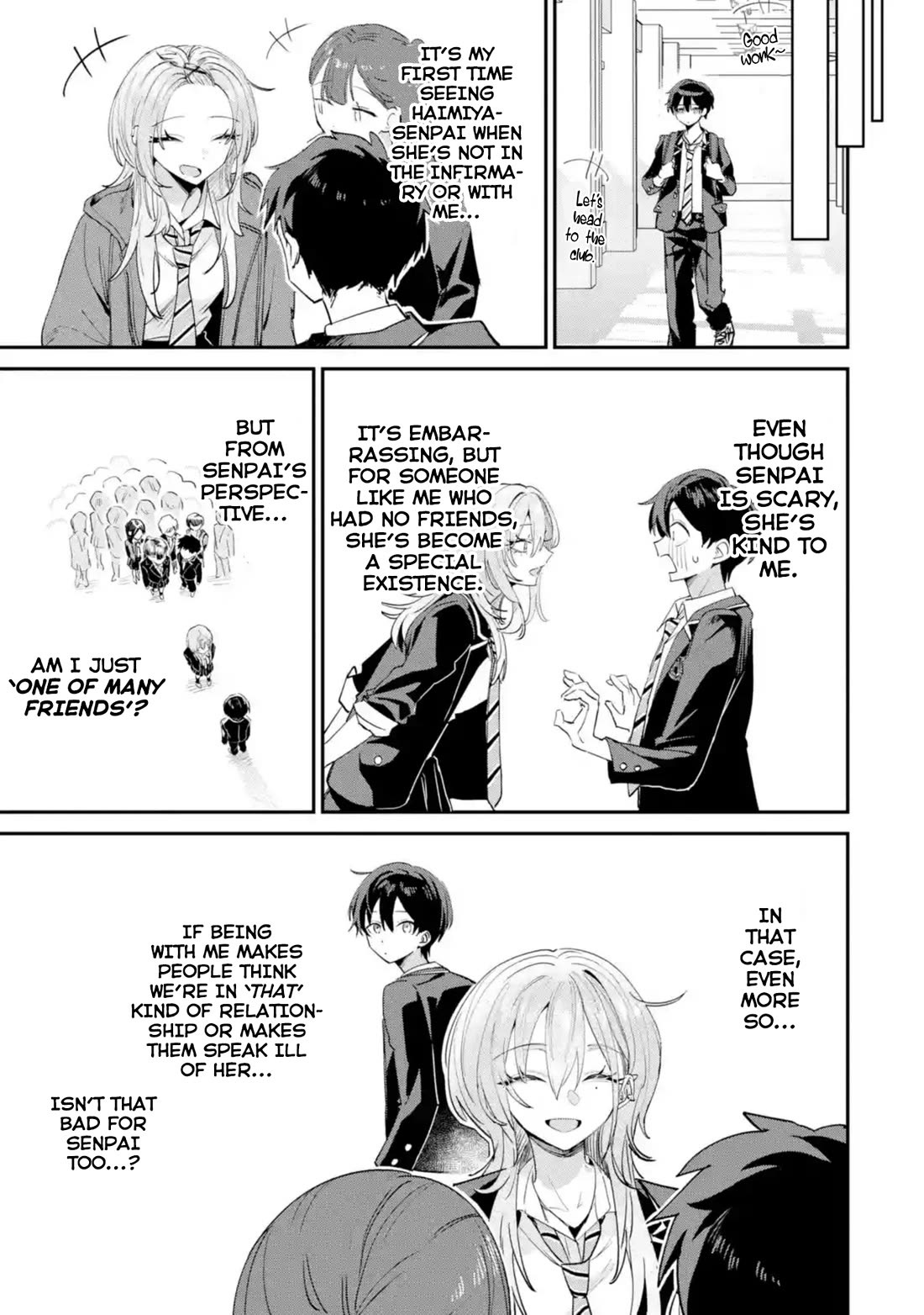 Haimiya-Senpai is Scary But Cute Chapter 20 page 10 - Chapter 20