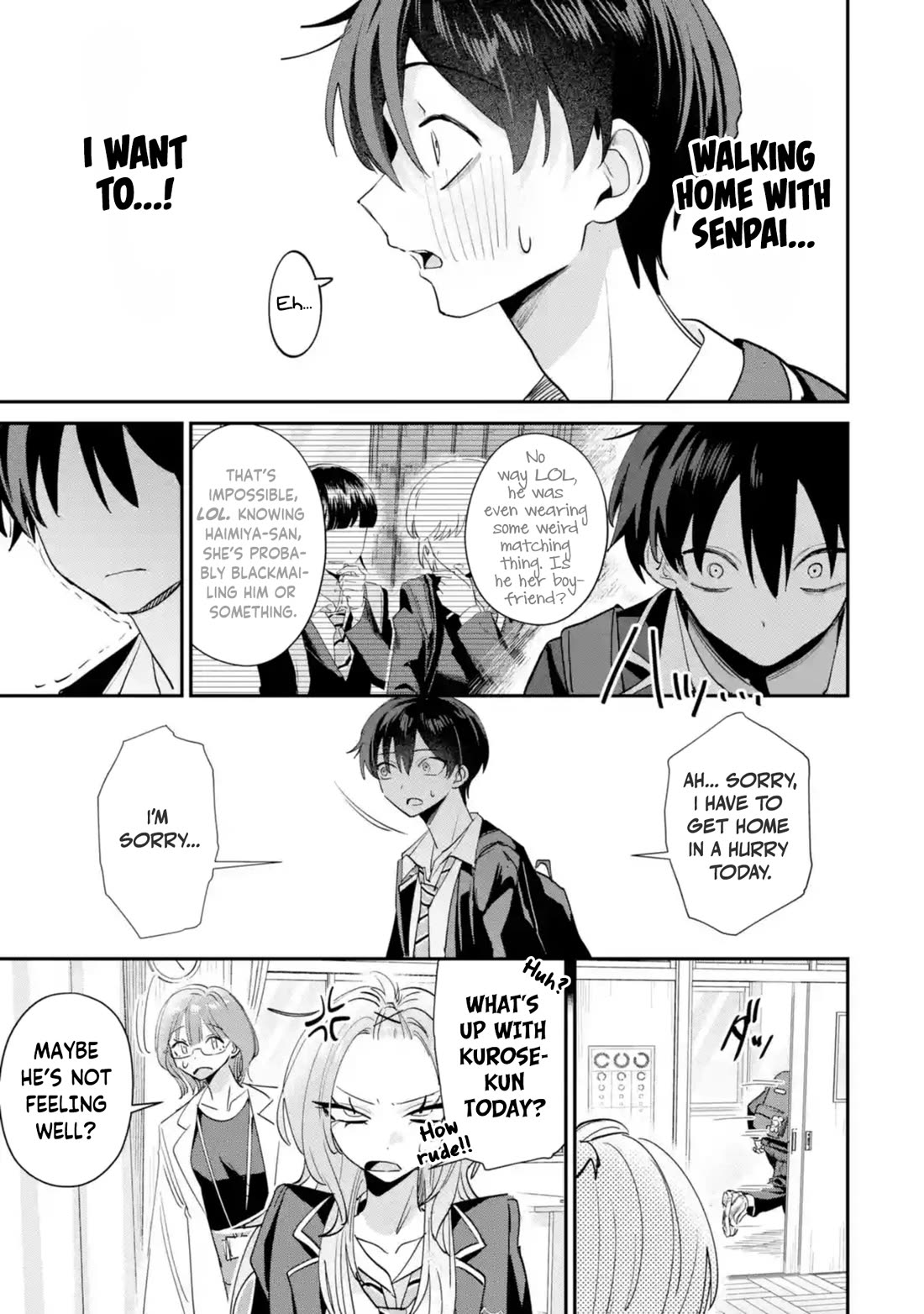 Haimiya-Senpai is Scary But Cute Chapter 20 page 12 - Chapter 20