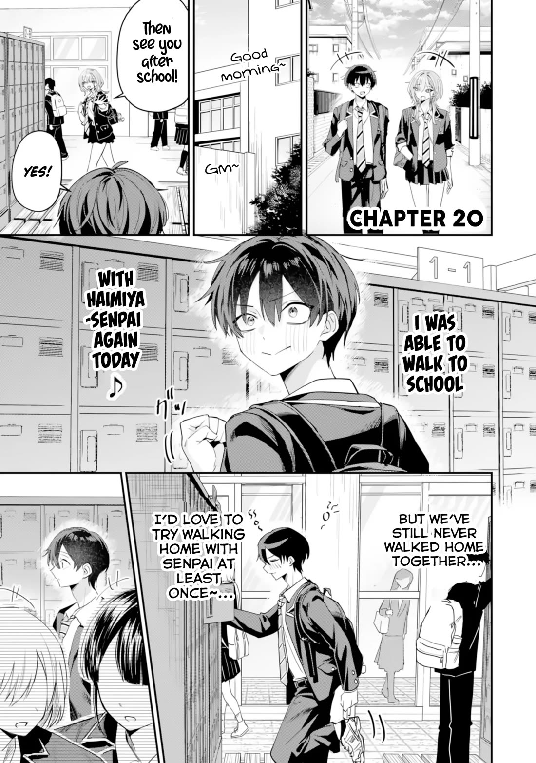Haimiya-Senpai is Scary But Cute Chapter 20 page 2 - Chapter 20