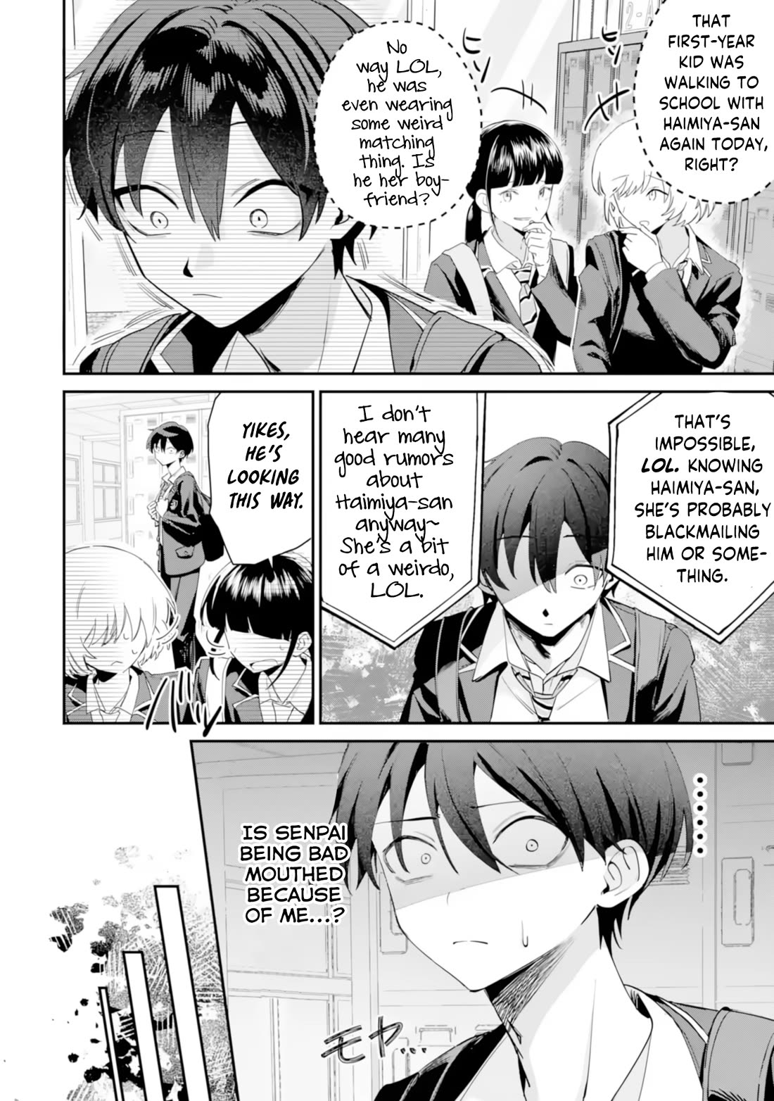 Haimiya-Senpai is Scary But Cute Chapter 20 page 3 - Chapter 20