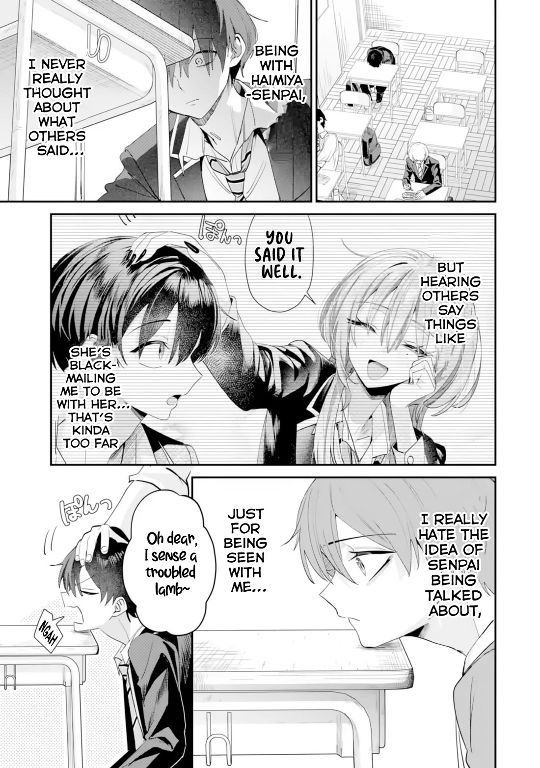 Haimiya-Senpai is Scary But Cute Chapter 20 page 4 - Chapter 20