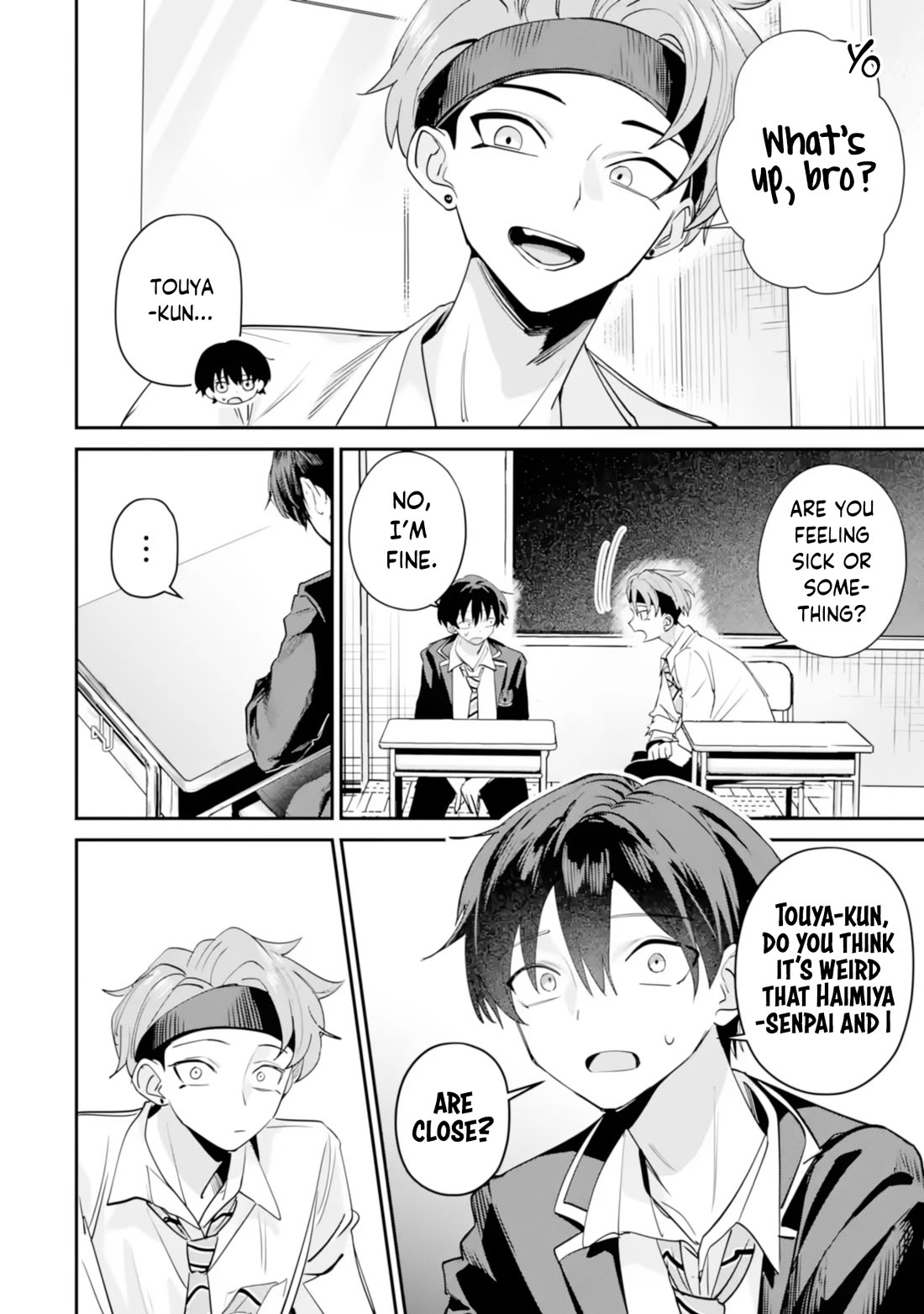 Haimiya-Senpai is Scary But Cute Chapter 20 page 5 - Chapter 20