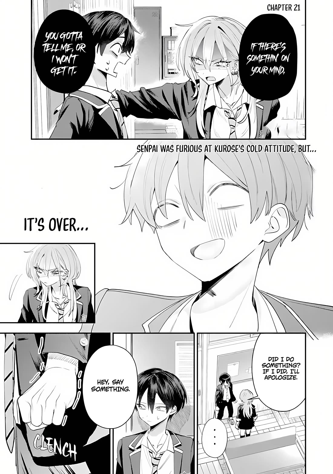 Haimiya-Senpai is Scary But Cute Chapter 21 page 2 - Chapter 21