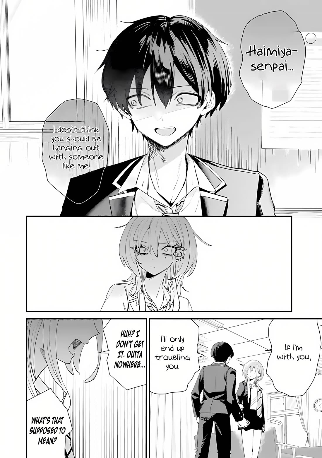 Haimiya-Senpai is Scary But Cute Chapter 21 page 3 - Chapter 21