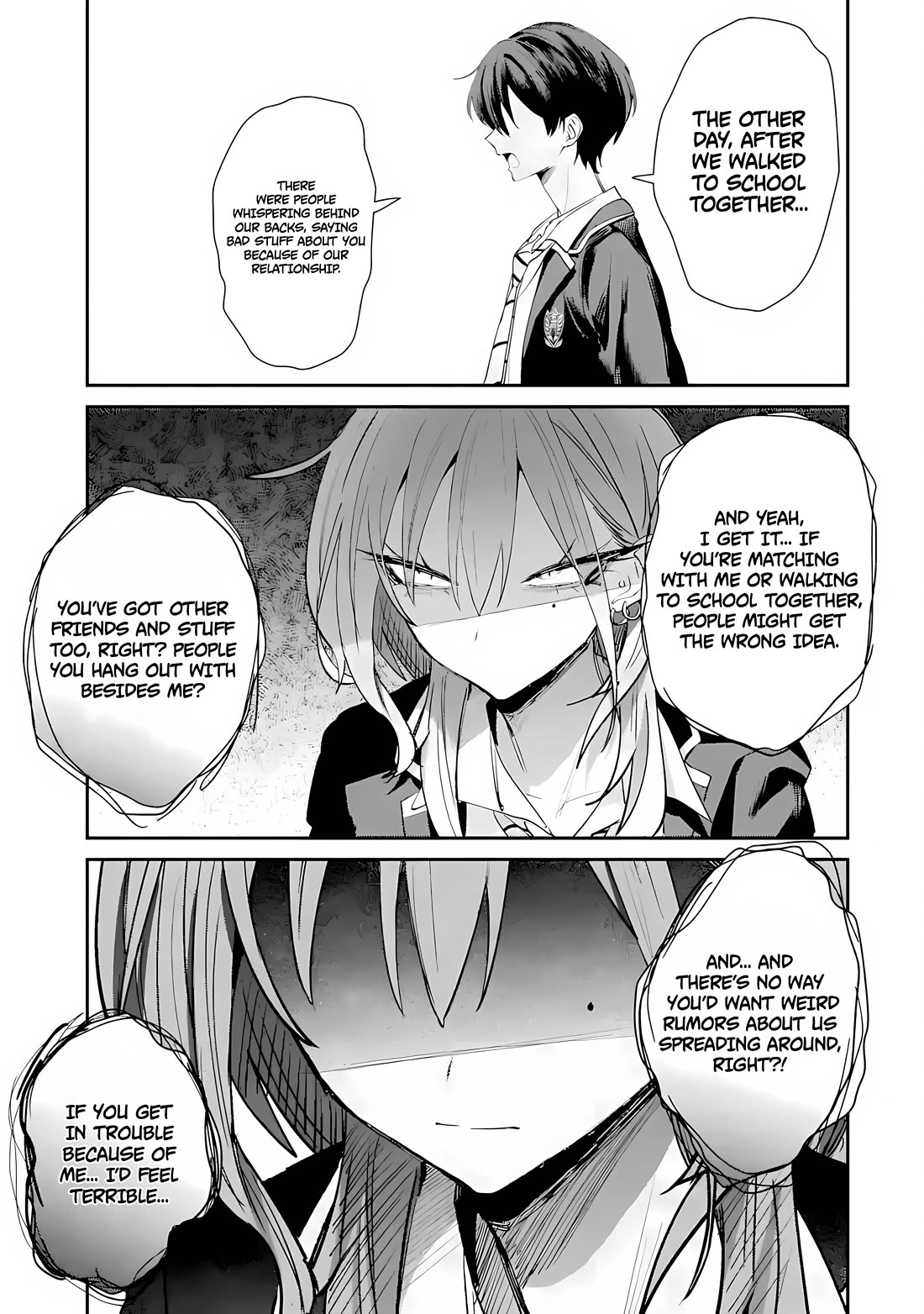 Haimiya-Senpai is Scary But Cute Chapter 21 page 4 - Chapter 21