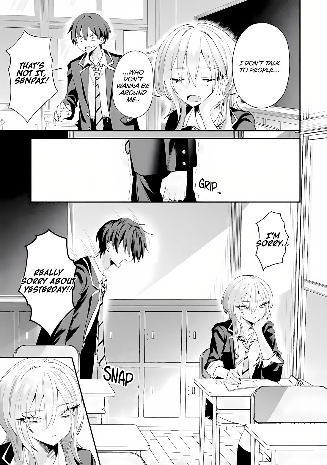 Haimiya-Senpai is Scary But Cute Chapter 22 page 6 - Chapter 22