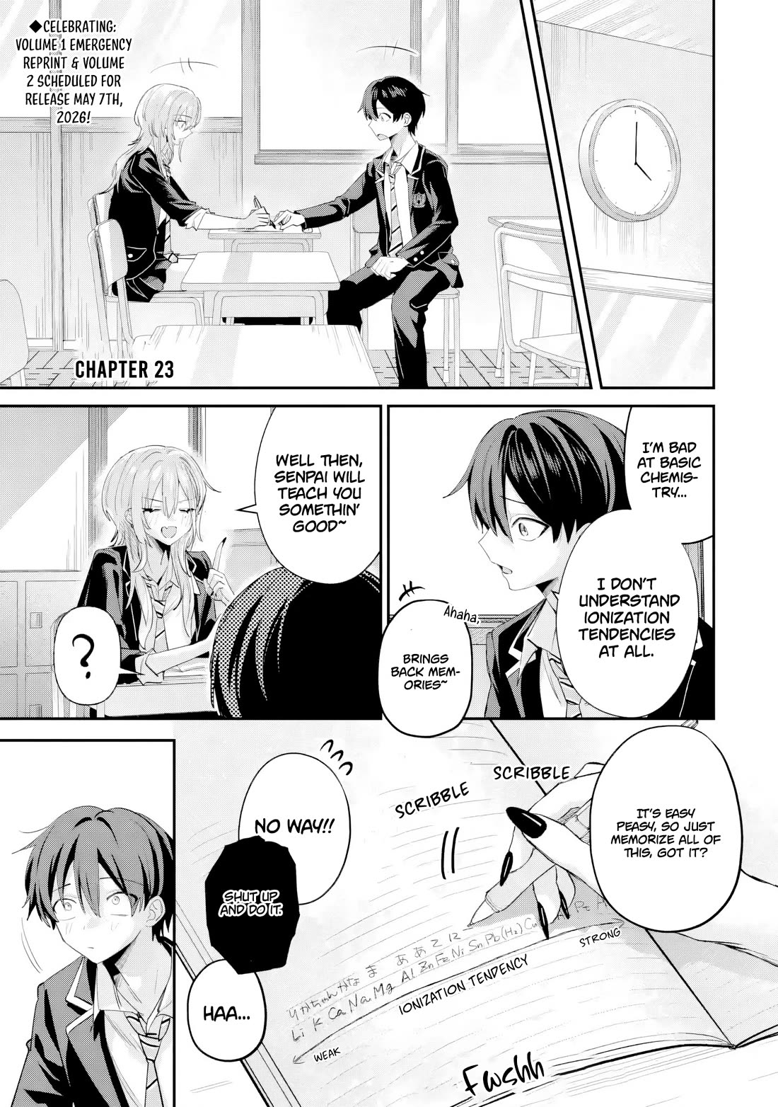 Haimiya-Senpai is Scary But Cute Chapter 23 page 2 - Chapter 23
