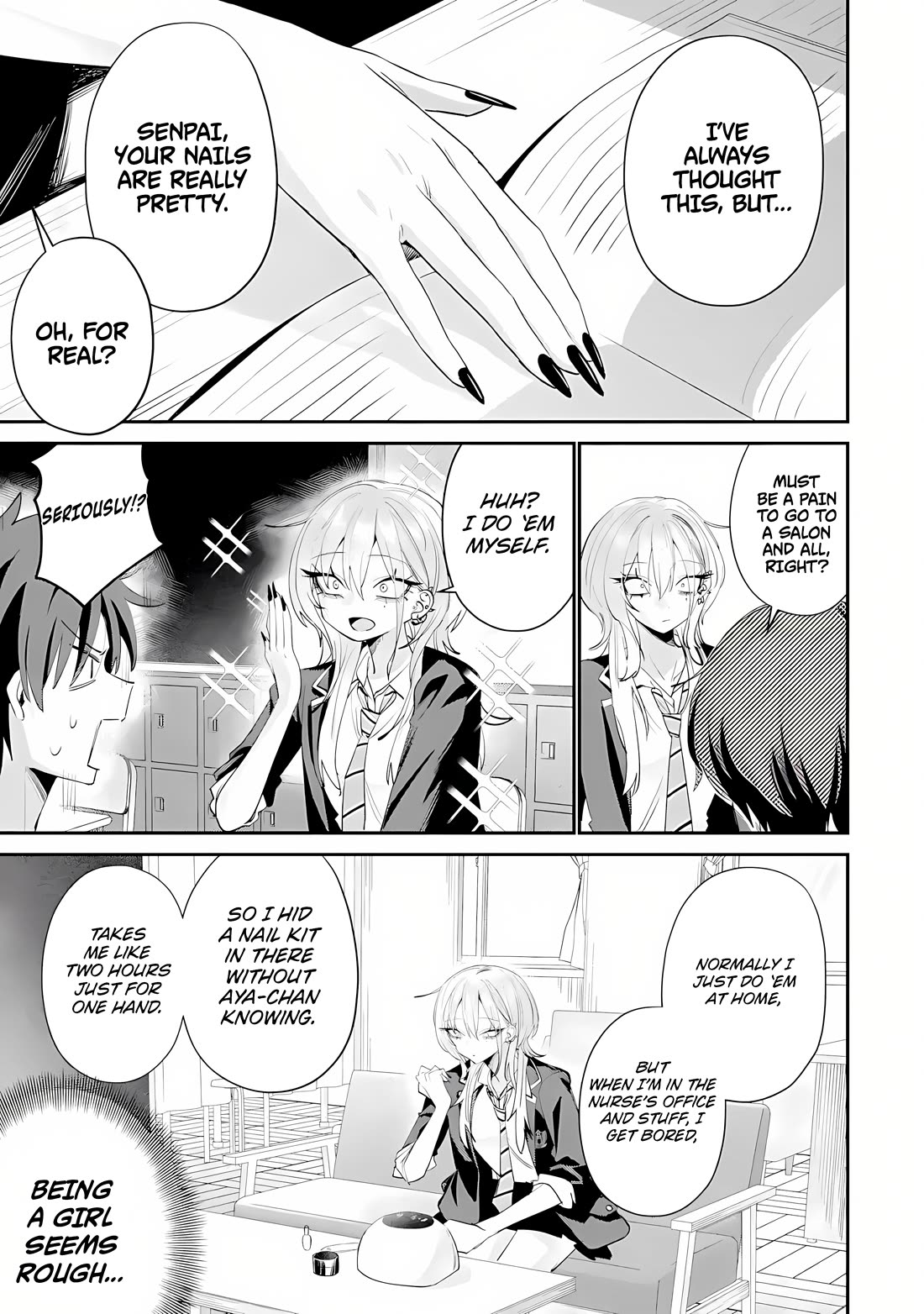 Haimiya-Senpai is Scary But Cute Chapter 24 page 8 - Chapter 24