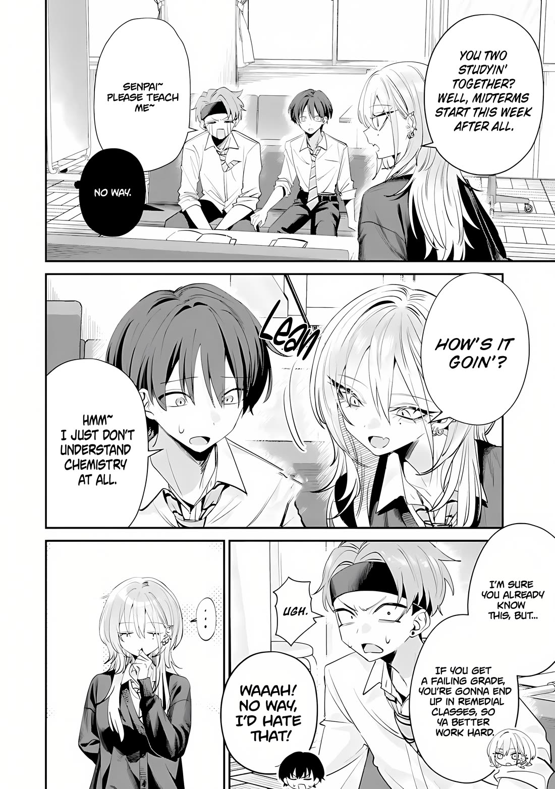 Haimiya-Senpai is Scary But Cute Chapter 26 page 3 - Chapter 26