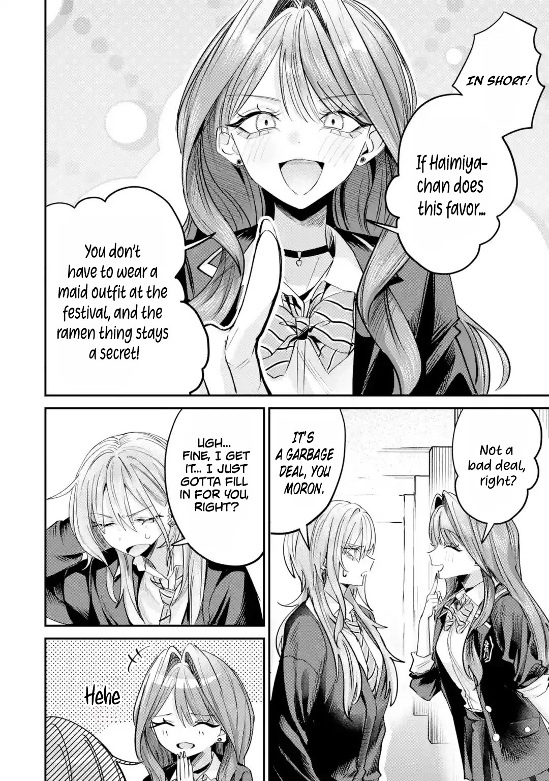 Haimiya-Senpai is Scary But Cute Chapter 27 page 15 - Chapter 27