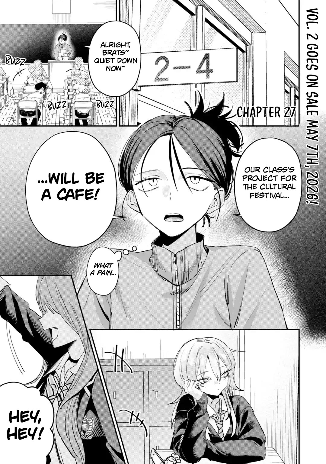 Haimiya-Senpai is Scary But Cute Chapter 27 page 2 - Chapter 27