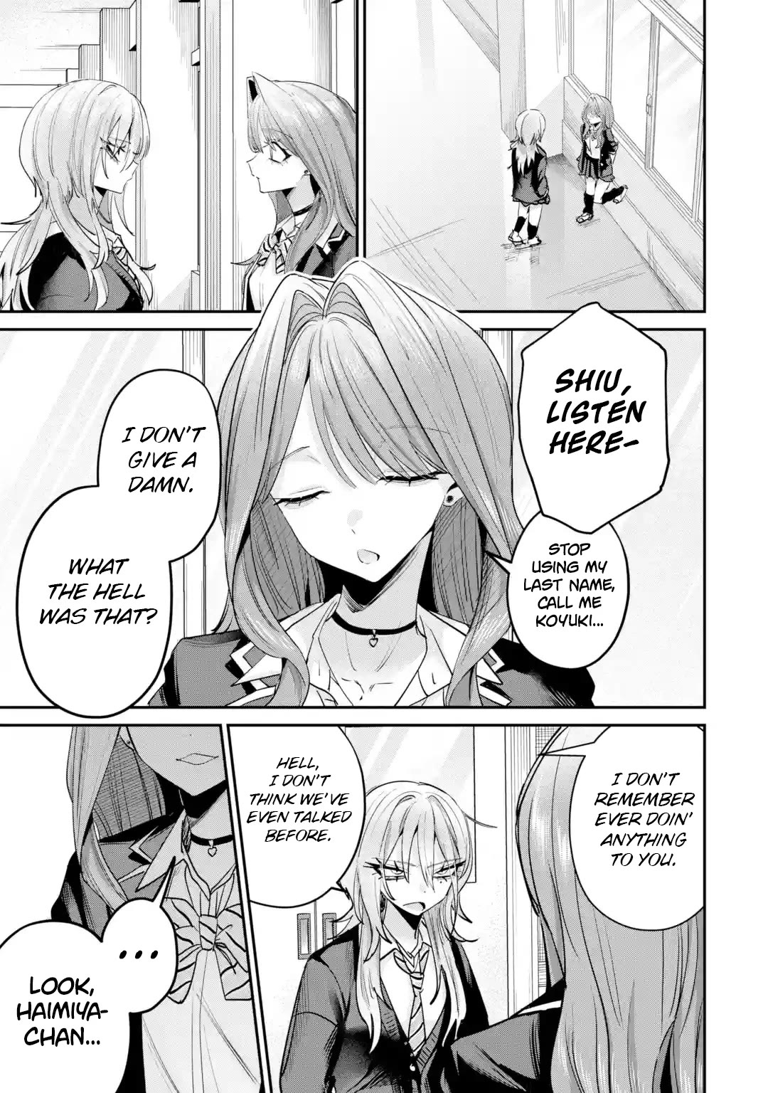 Haimiya-Senpai is Scary But Cute Chapter 27 page 8 - Chapter 27