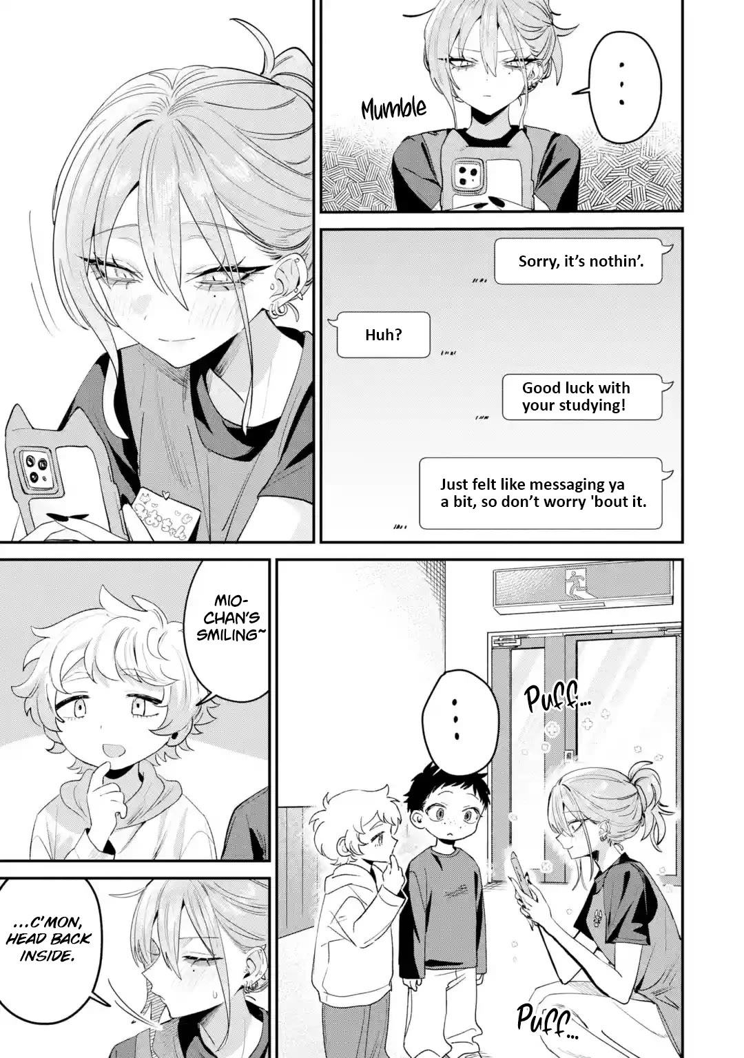 Haimiya-Senpai is Scary But Cute Chapter 28 page 10 - Chapter 28