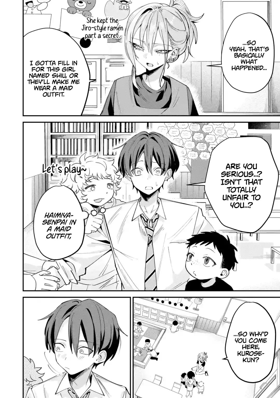 Haimiya-Senpai is Scary But Cute Chapter 28 page 13 - Chapter 28
