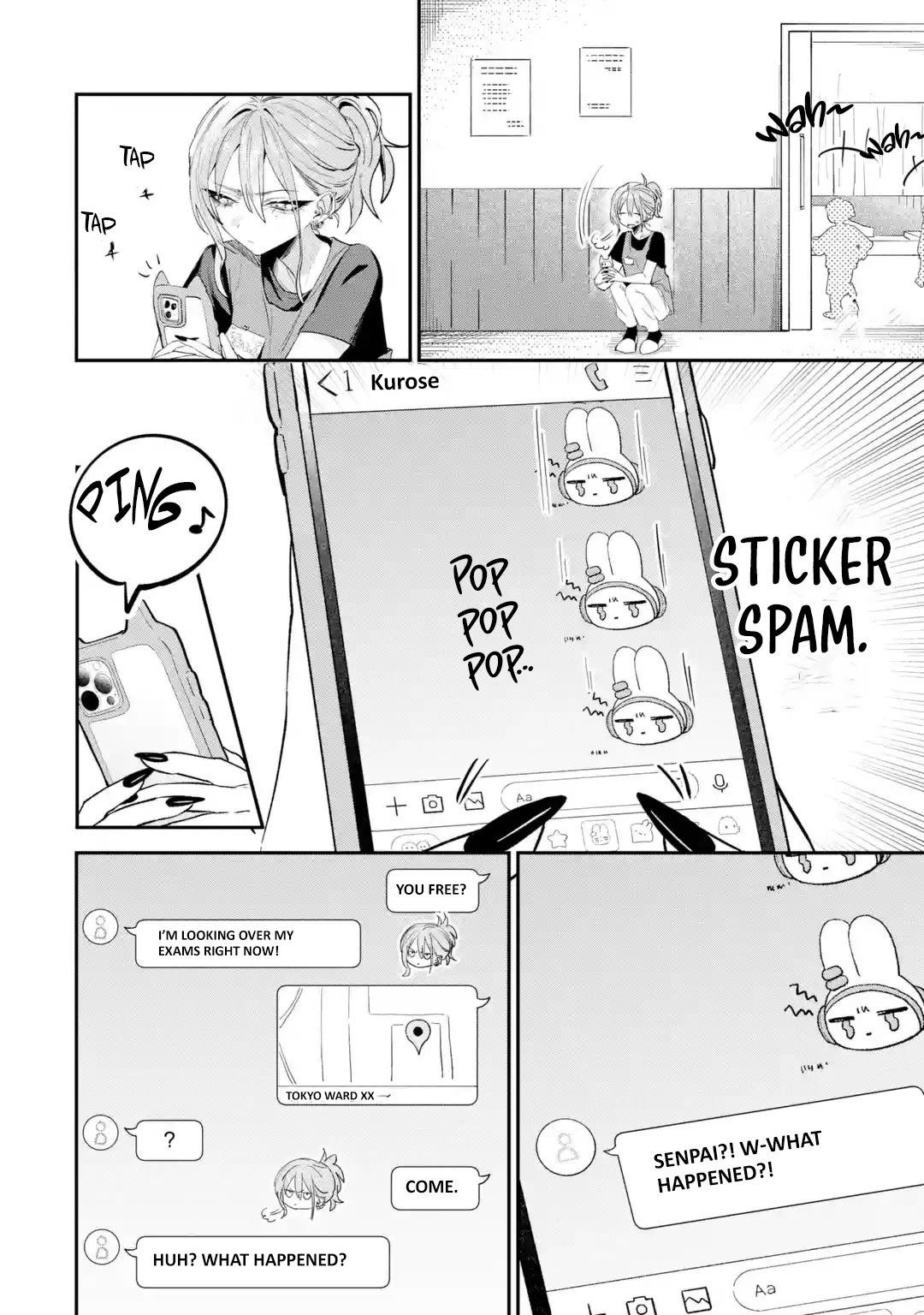 Haimiya-Senpai is Scary But Cute Chapter 28 page 9 - Chapter 28