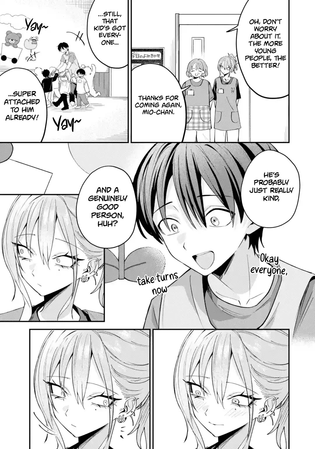 Haimiya-Senpai is Scary But Cute Chapter 29.1 page 4 - Chapter 29.1