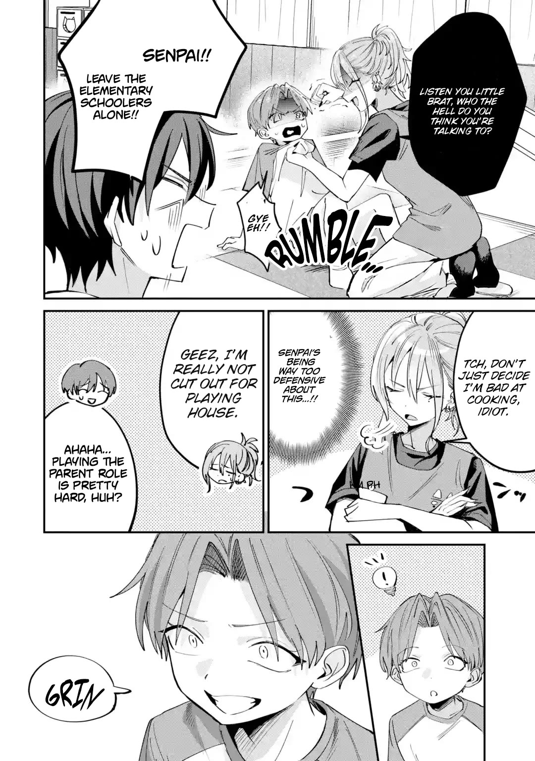 Haimiya-Senpai is Scary But Cute Chapter 29.1 page 9 - Chapter 29.1