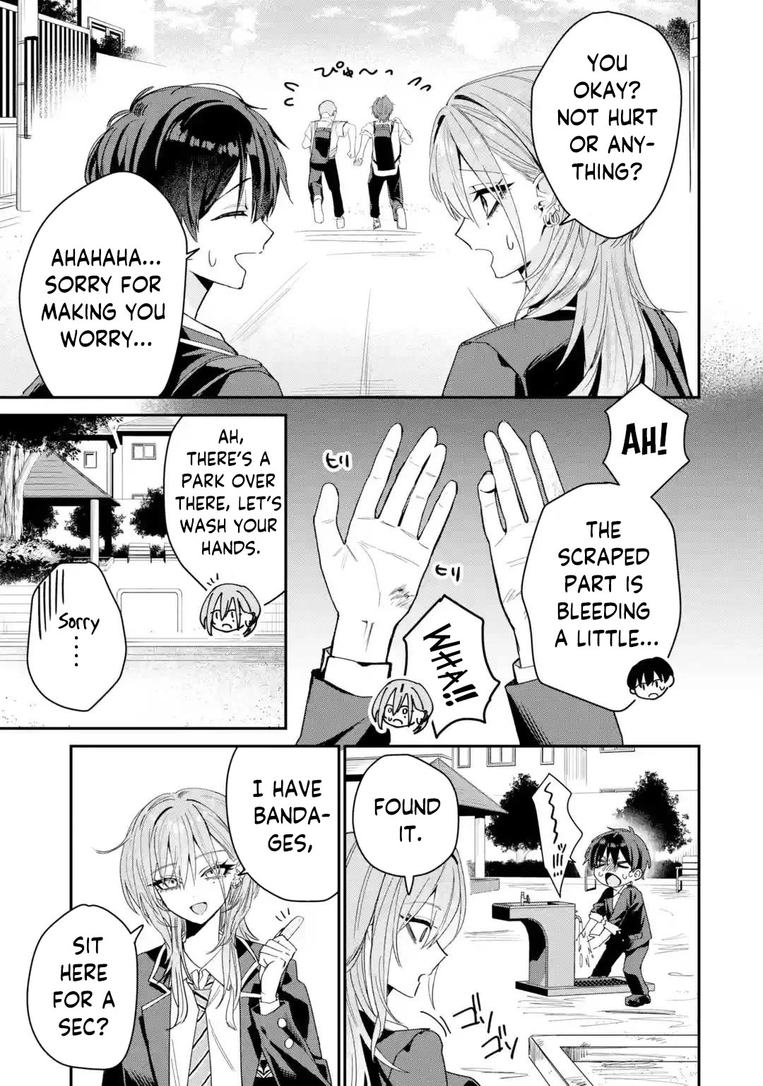 Haimiya-Senpai is Scary But Cute Chapter 3 page 4 - Chapter 3