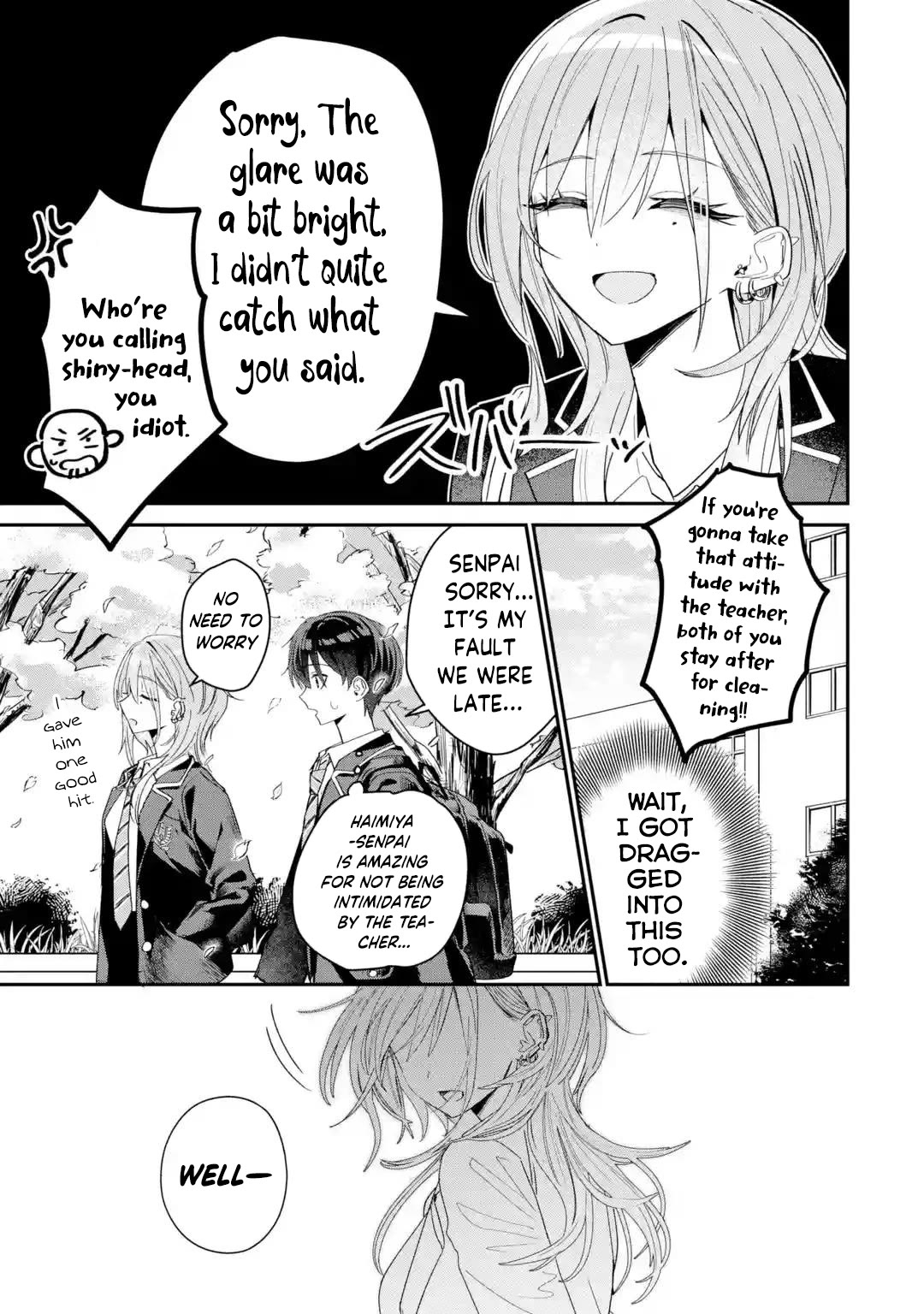 Haimiya-Senpai is Scary But Cute Chapter 3 page 8 - Chapter 3