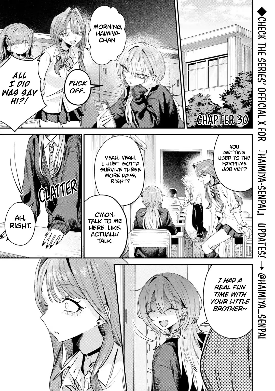 Haimiya-Senpai is Scary But Cute Chapter 30 page 2 - Chapter 30