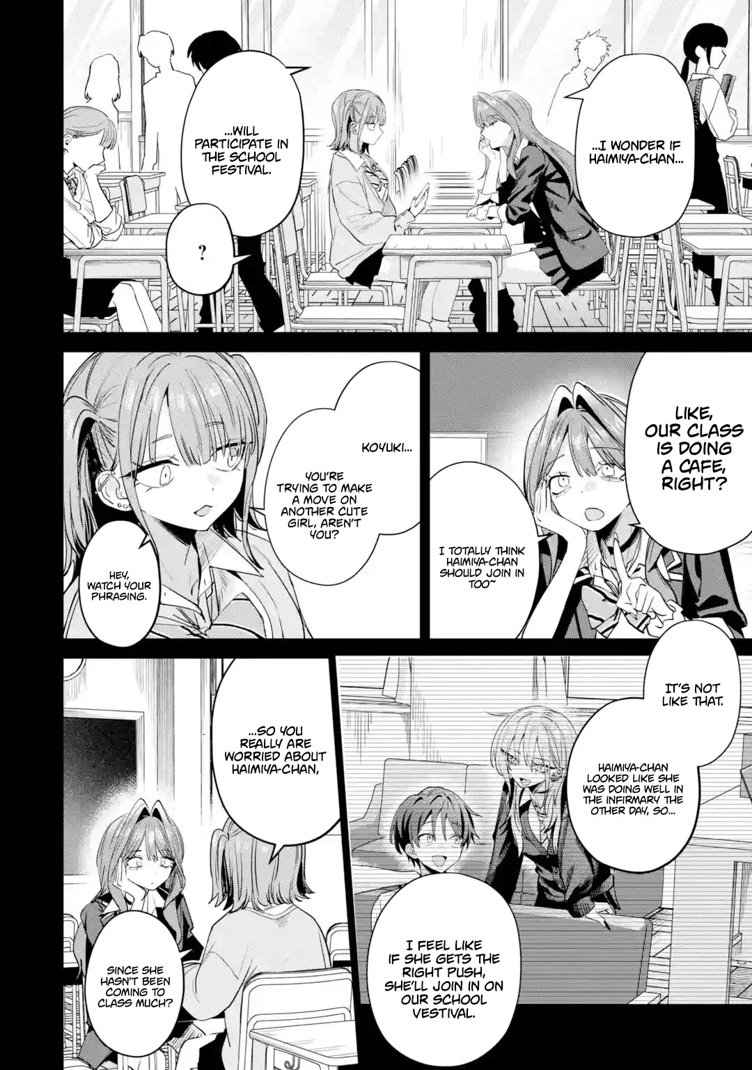 Haimiya-Senpai is Scary But Cute Chapter 33 page 3 - Chapter 33