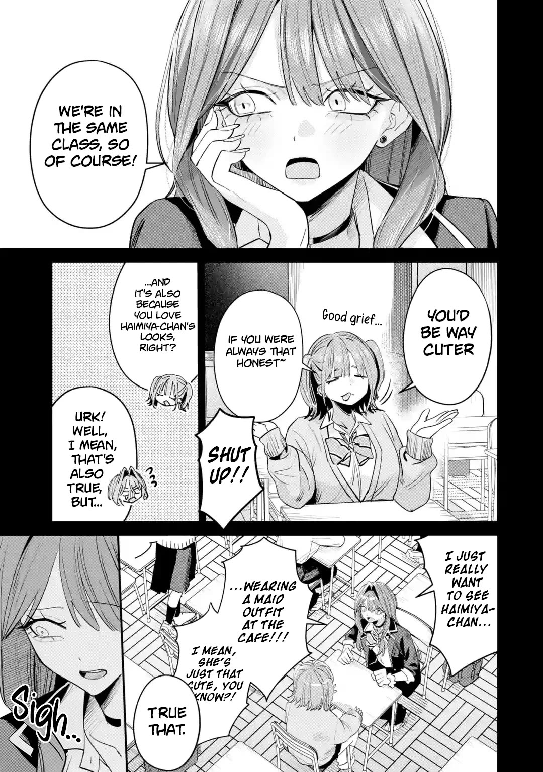 Haimiya-Senpai is Scary But Cute Chapter 33 page 4 - Chapter 33