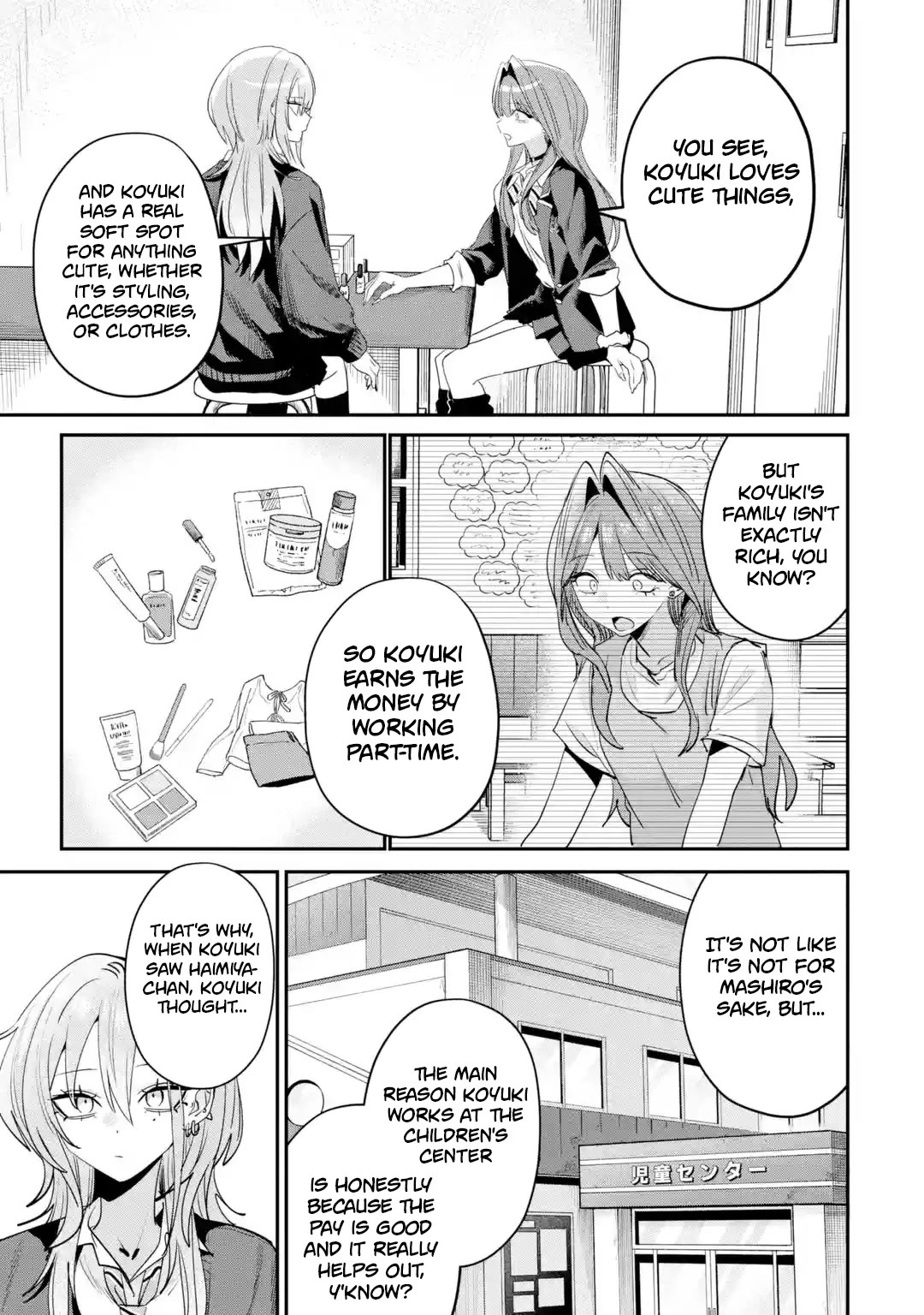 Haimiya-Senpai is Scary But Cute Chapter 33 page 6 - Chapter 33