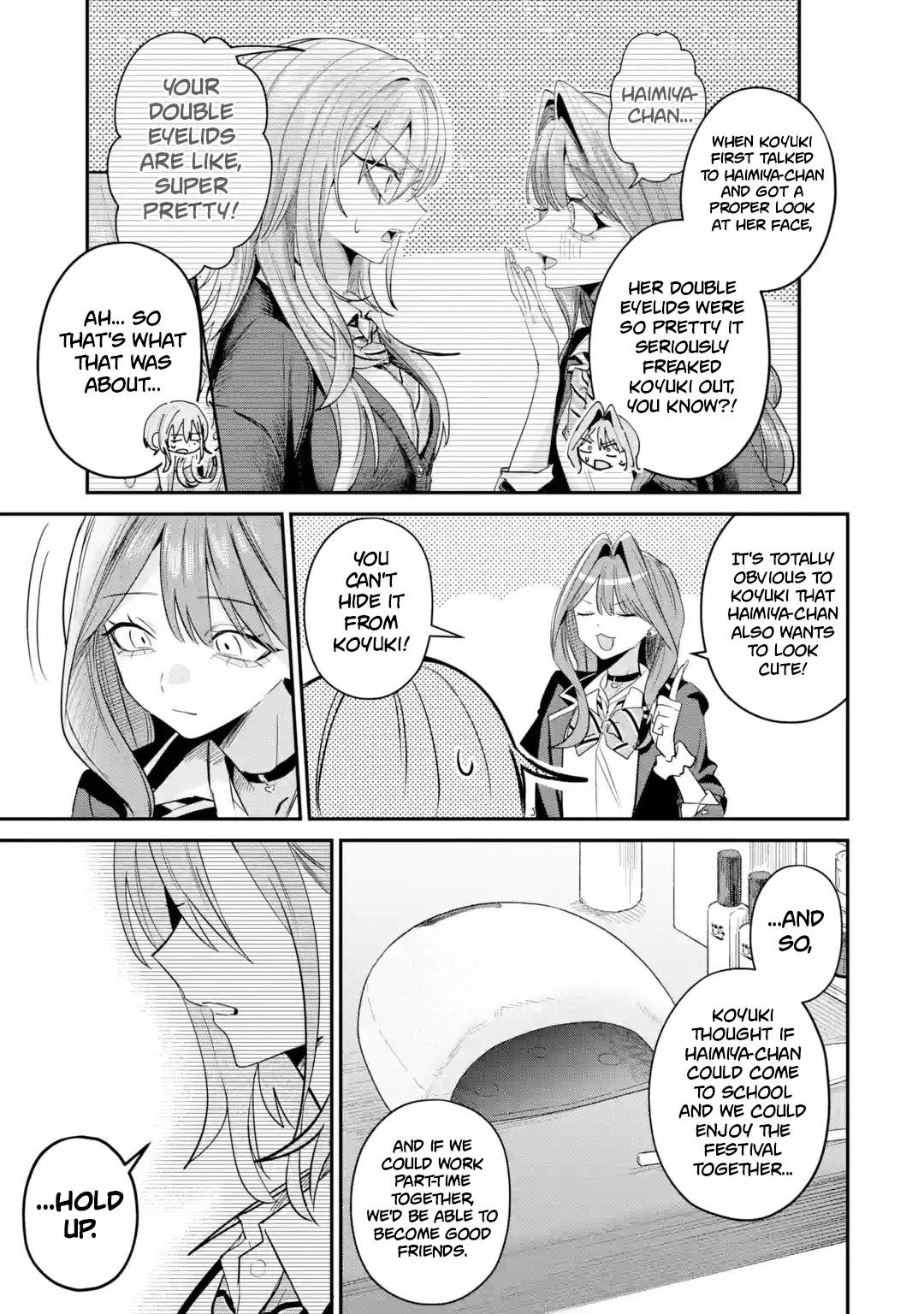 Haimiya-Senpai is Scary But Cute Chapter 33 page 8 - Chapter 33