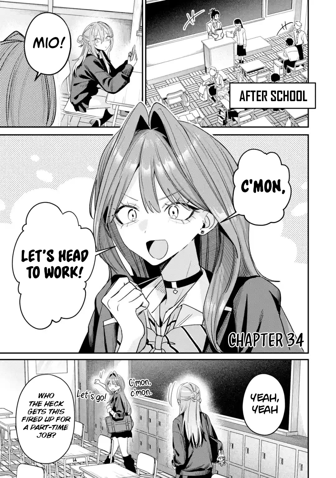 Haimiya-Senpai is Scary But Cute Chapter 34 page 2 - Chapter 34