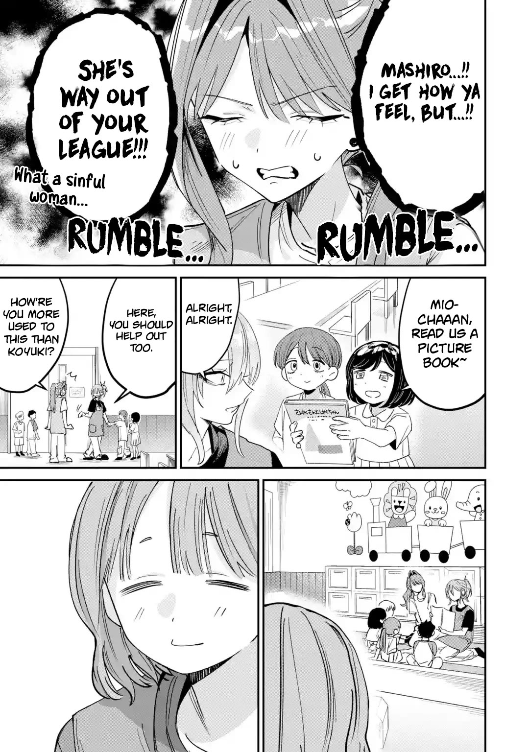 Haimiya-Senpai is Scary But Cute Chapter 34 page 6 - Chapter 34