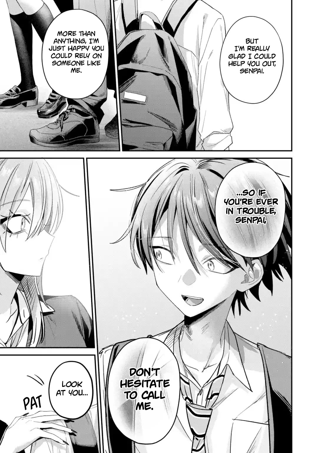 Haimiya-Senpai is Scary But Cute Chapter 35 page 12 - Chapter 35