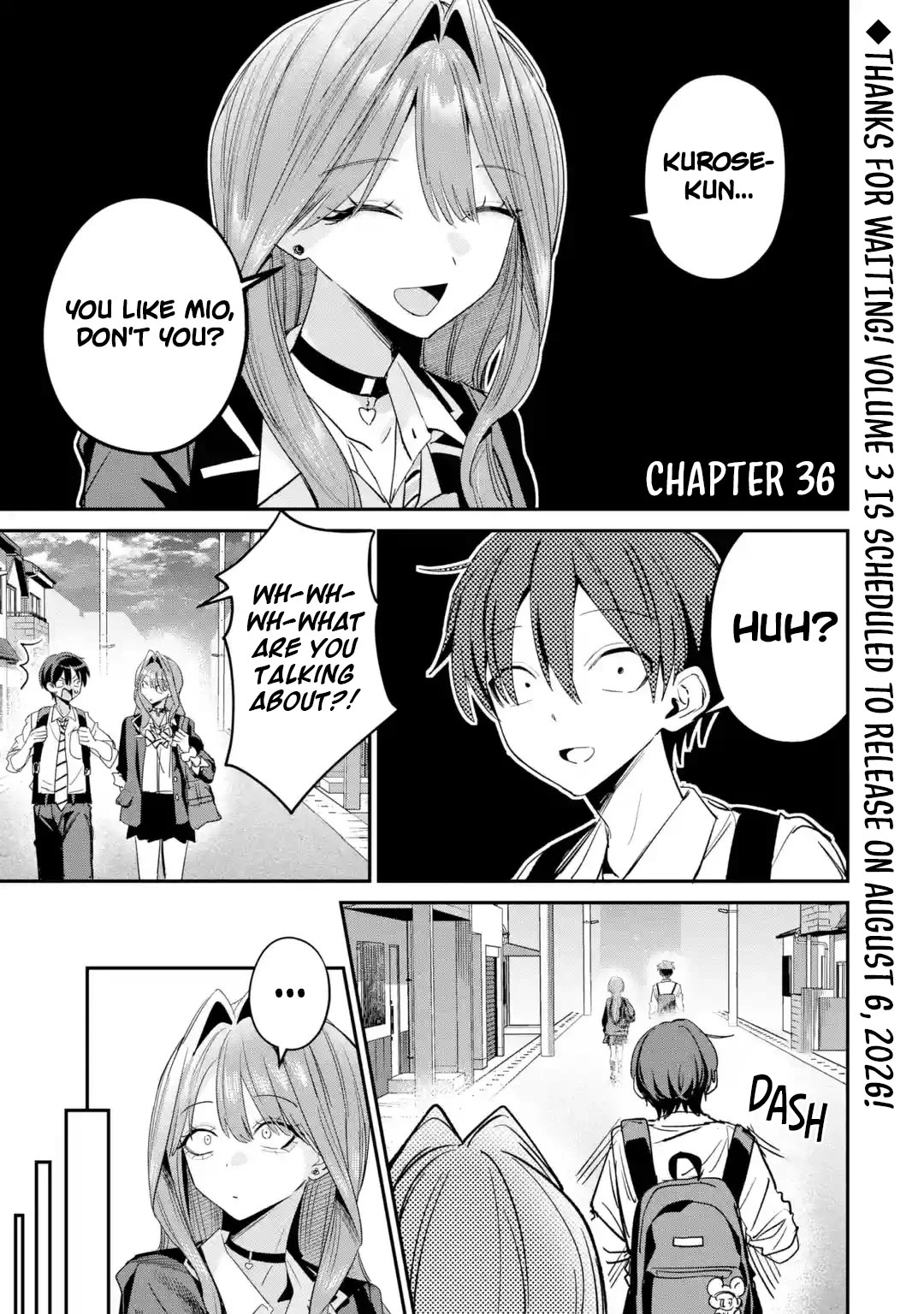 Haimiya-Senpai is Scary But Cute Chapter 36 page 2 - Chapter 36