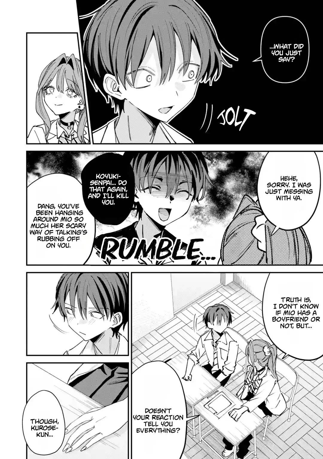 Haimiya-Senpai is Scary But Cute Chapter 36 page 9 - Chapter 36