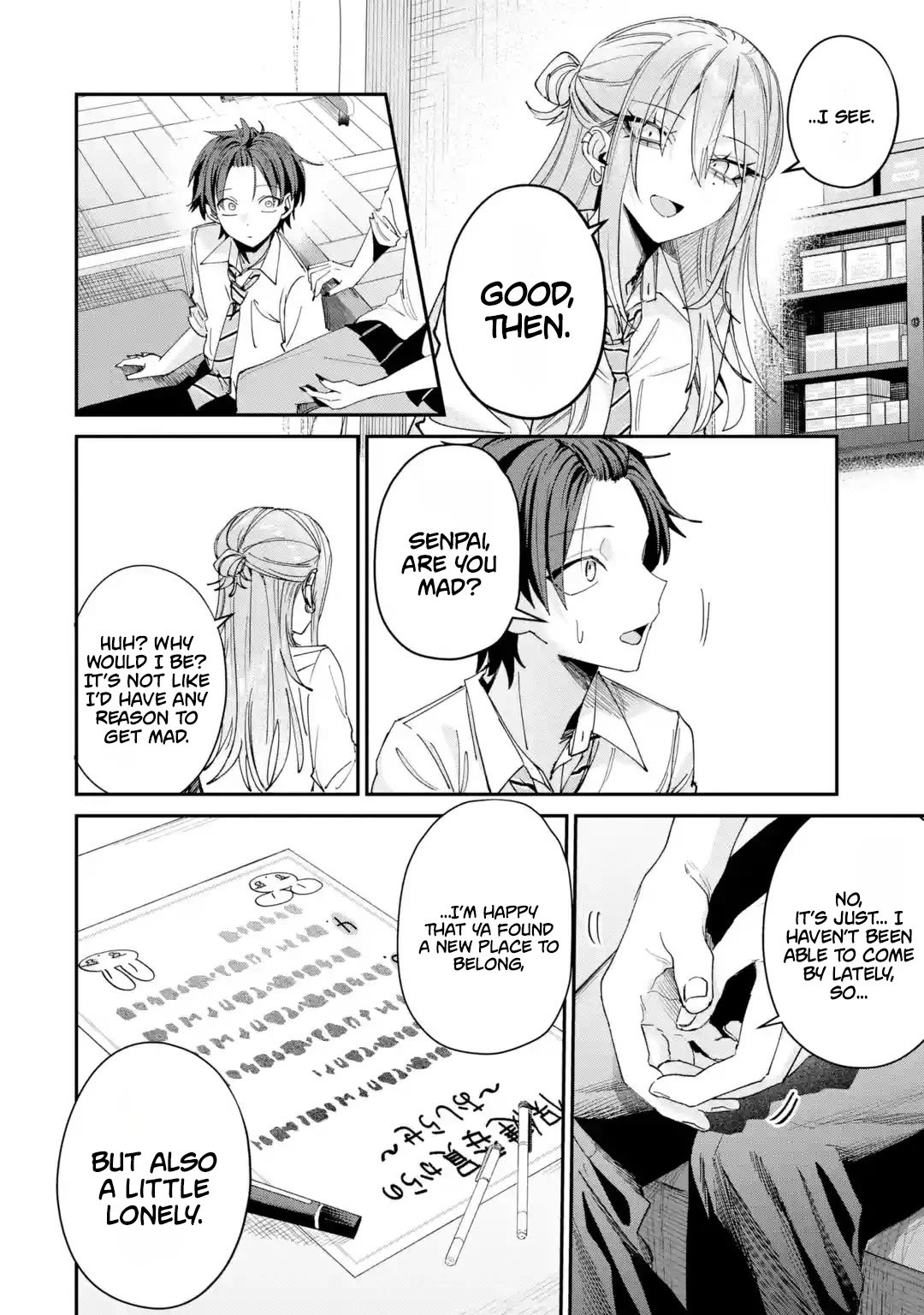 Haimiya-Senpai is Scary But Cute Chapter 38 page 14 - Chapter 38