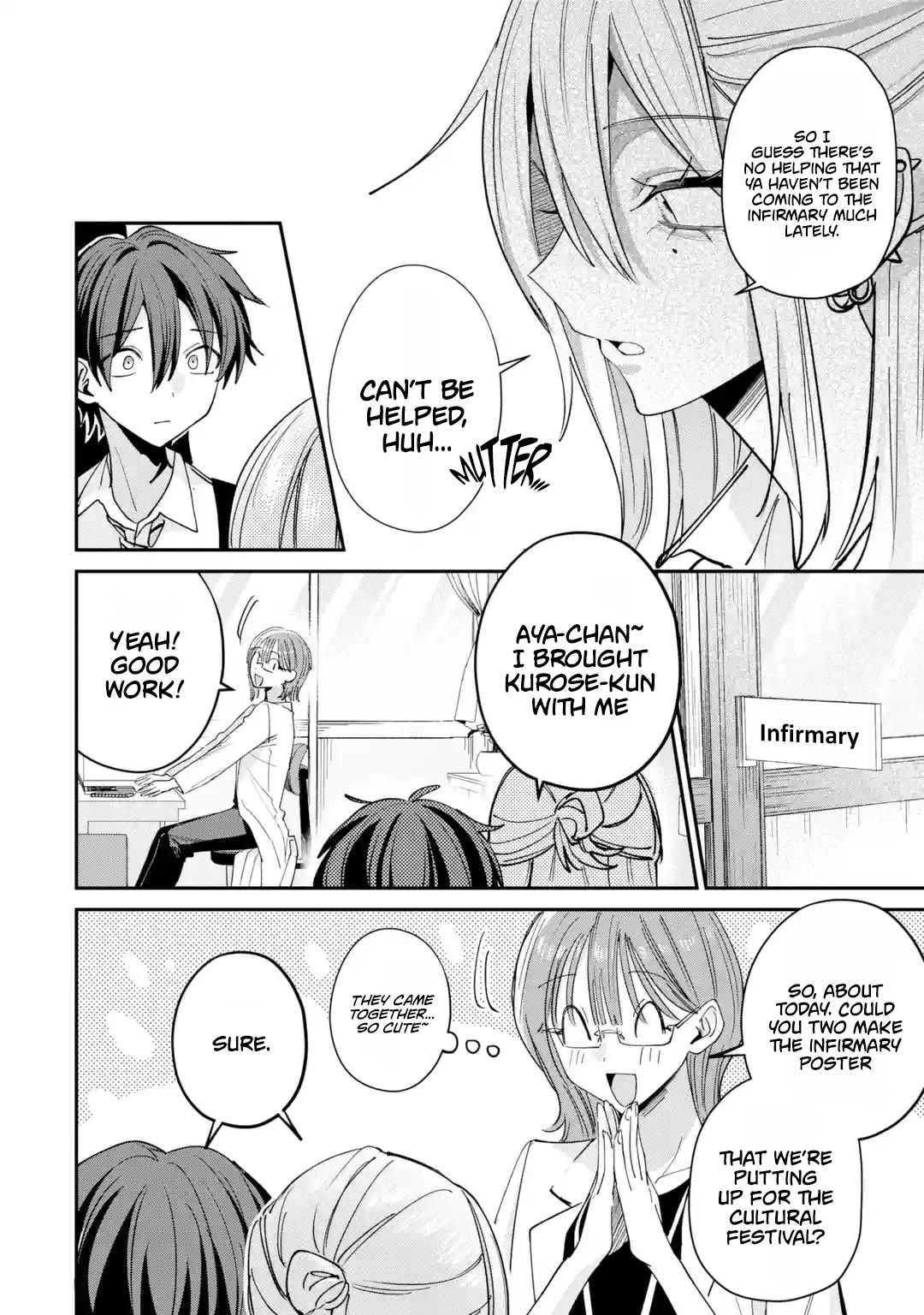 Haimiya-Senpai is Scary But Cute Chapter 38 page 6 - Chapter 38