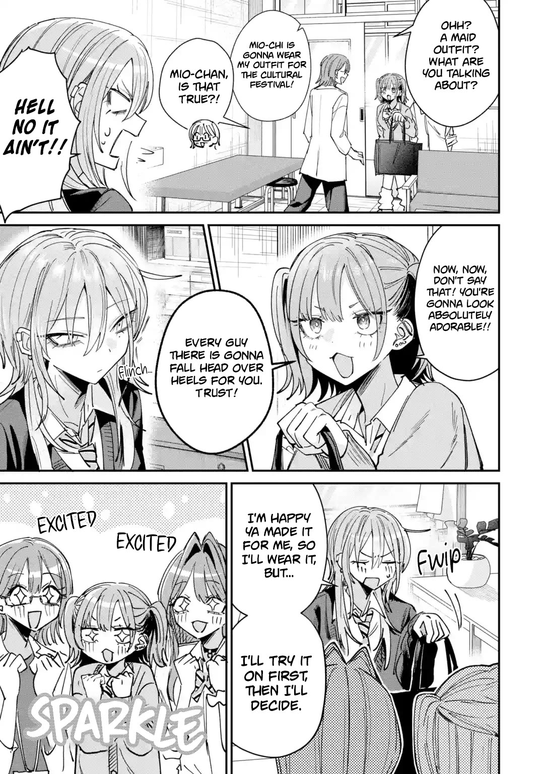 Haimiya-Senpai is Scary But Cute Chapter 39 page 12 - Chapter 39