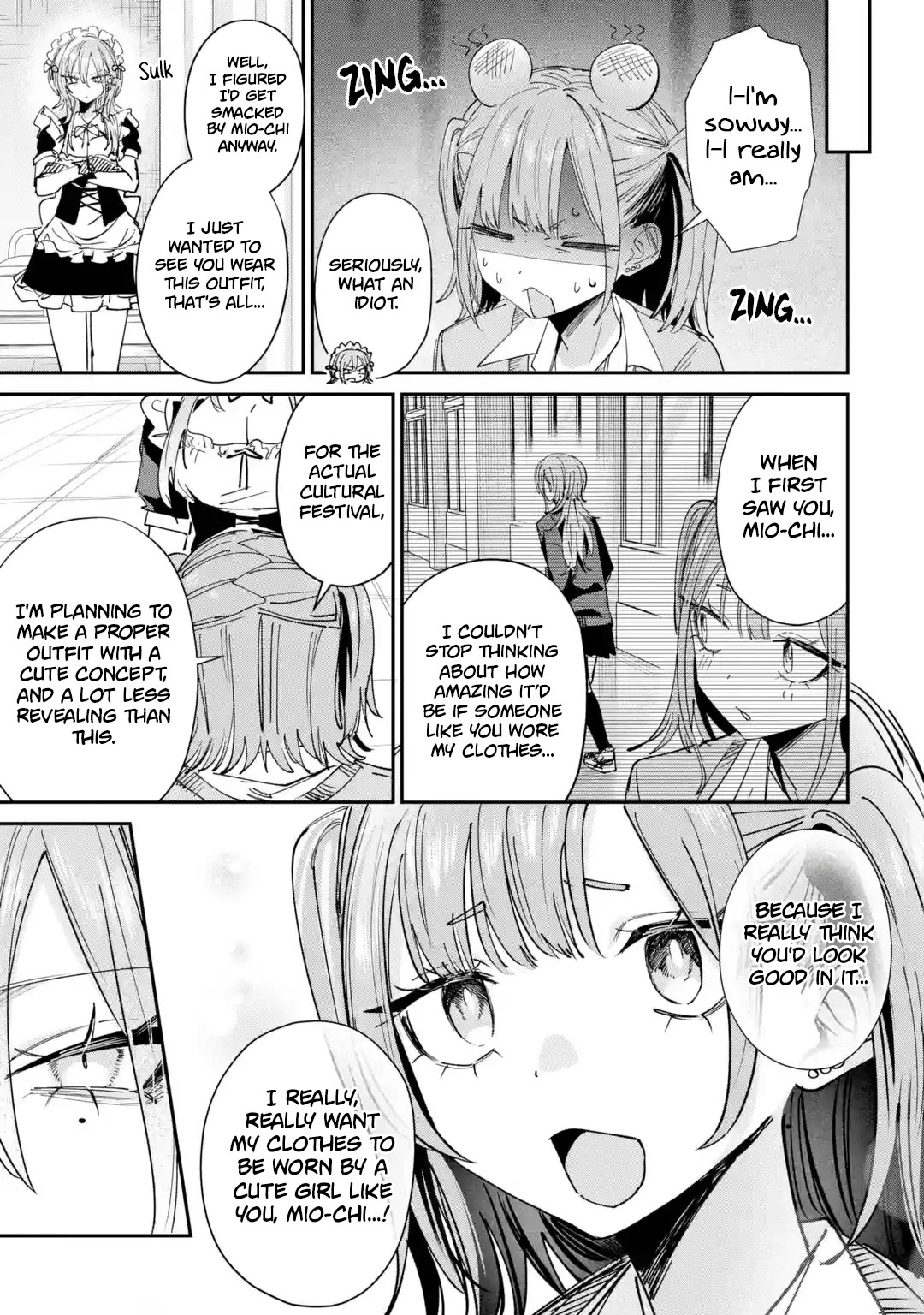 Haimiya-Senpai is Scary But Cute Chapter 39 page 18 - Chapter 39