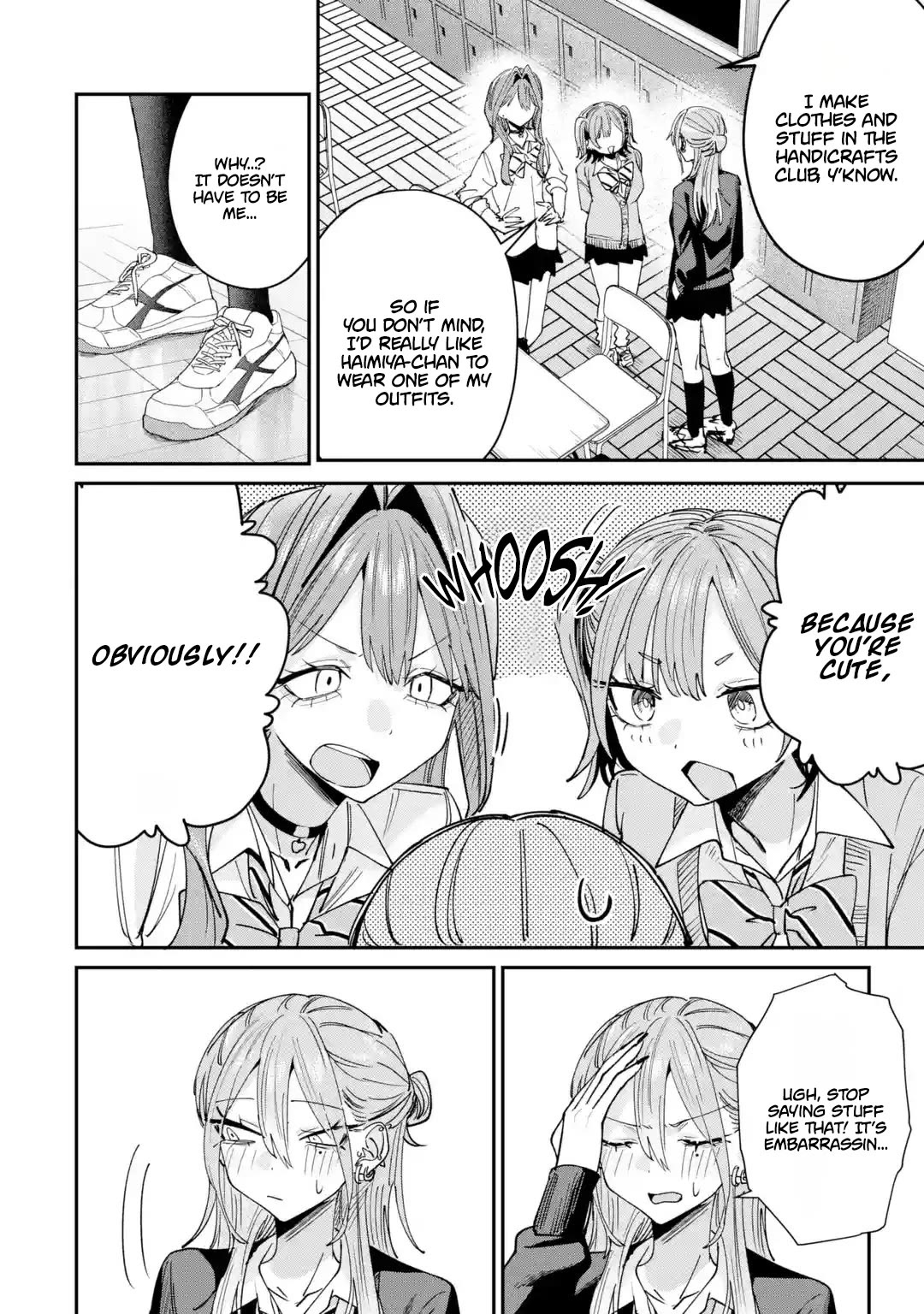 Haimiya-Senpai is Scary But Cute Chapter 39 page 9 - Chapter 39