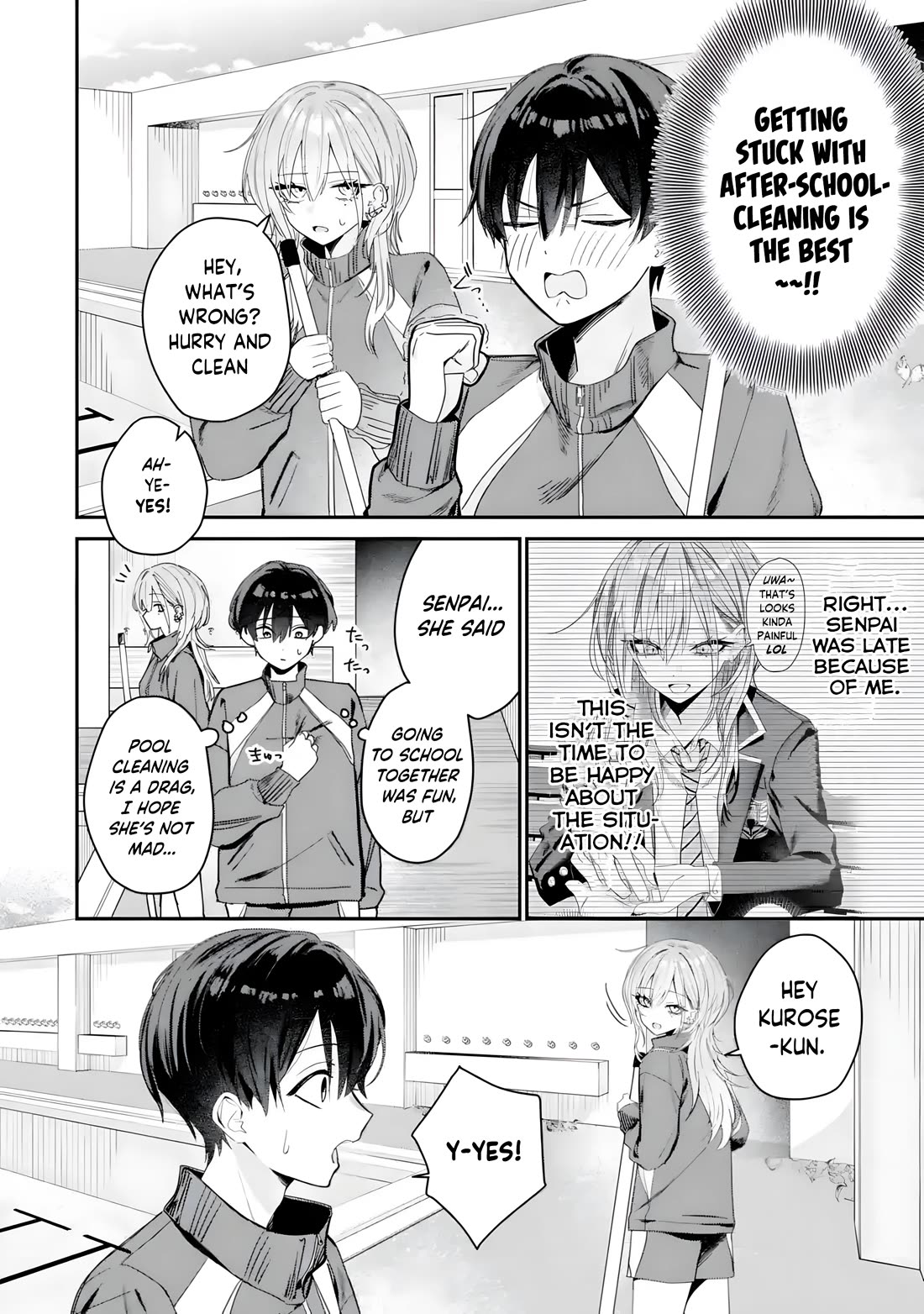 Haimiya-Senpai is Scary But Cute Chapter 4 page 3 - Chapter 4