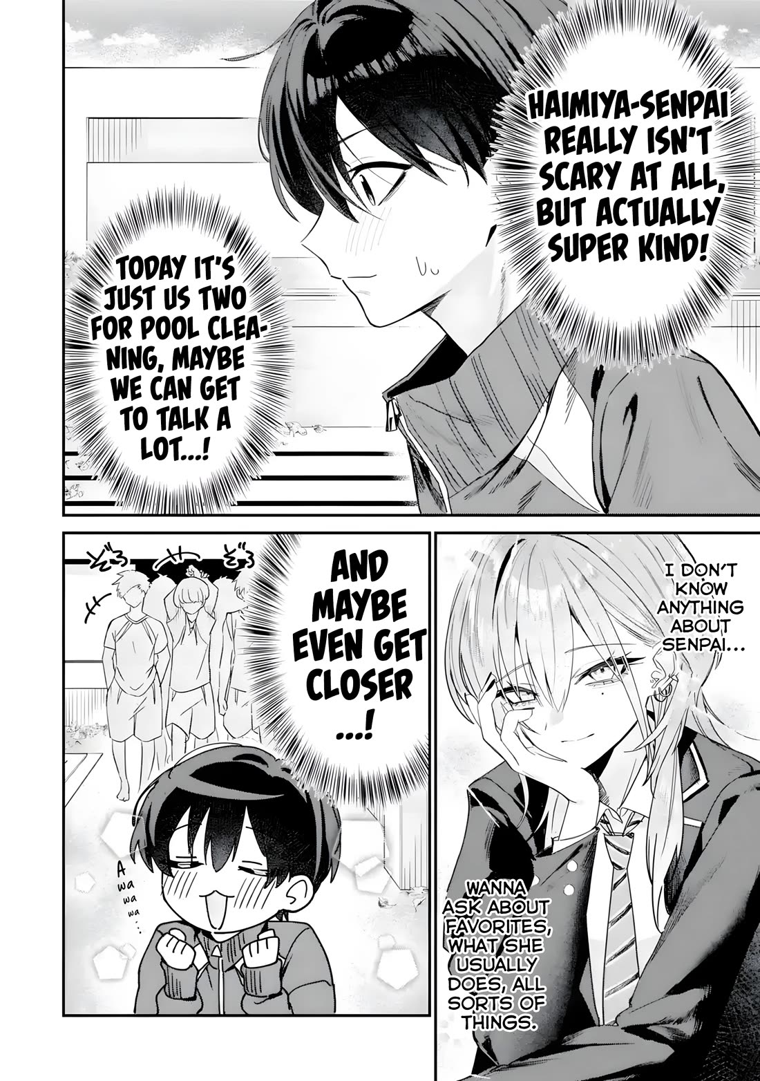 Haimiya-Senpai is Scary But Cute Chapter 4 page 5 - Chapter 4