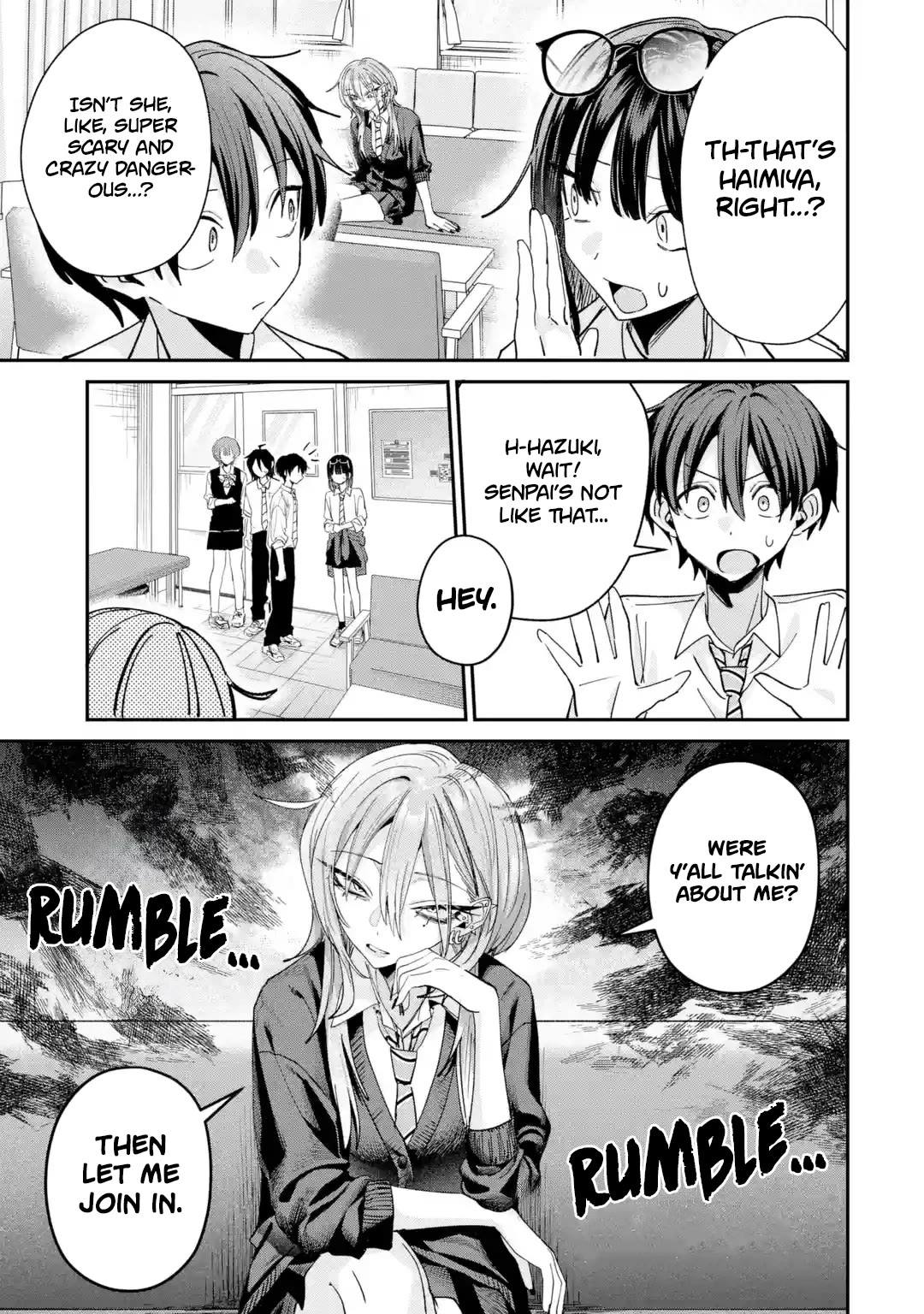 Haimiya-Senpai is Scary But Cute Chapter 40 page 12 - Chapter 40