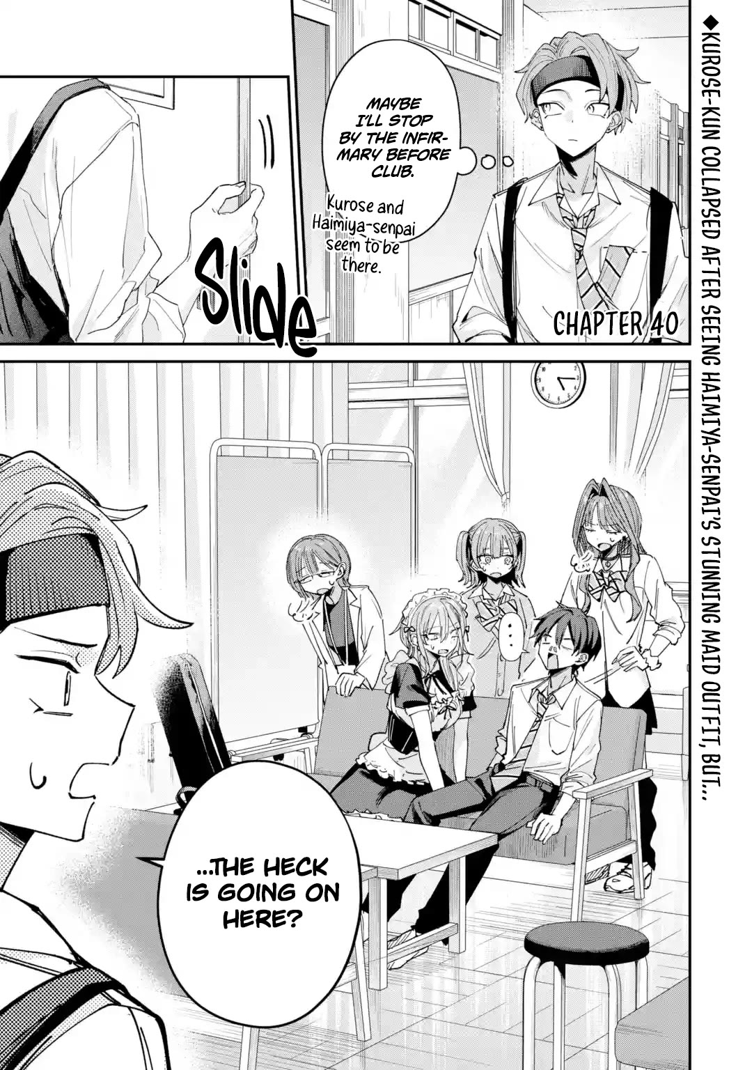 Haimiya-Senpai is Scary But Cute Chapter 40 page 2 - Chapter 40
