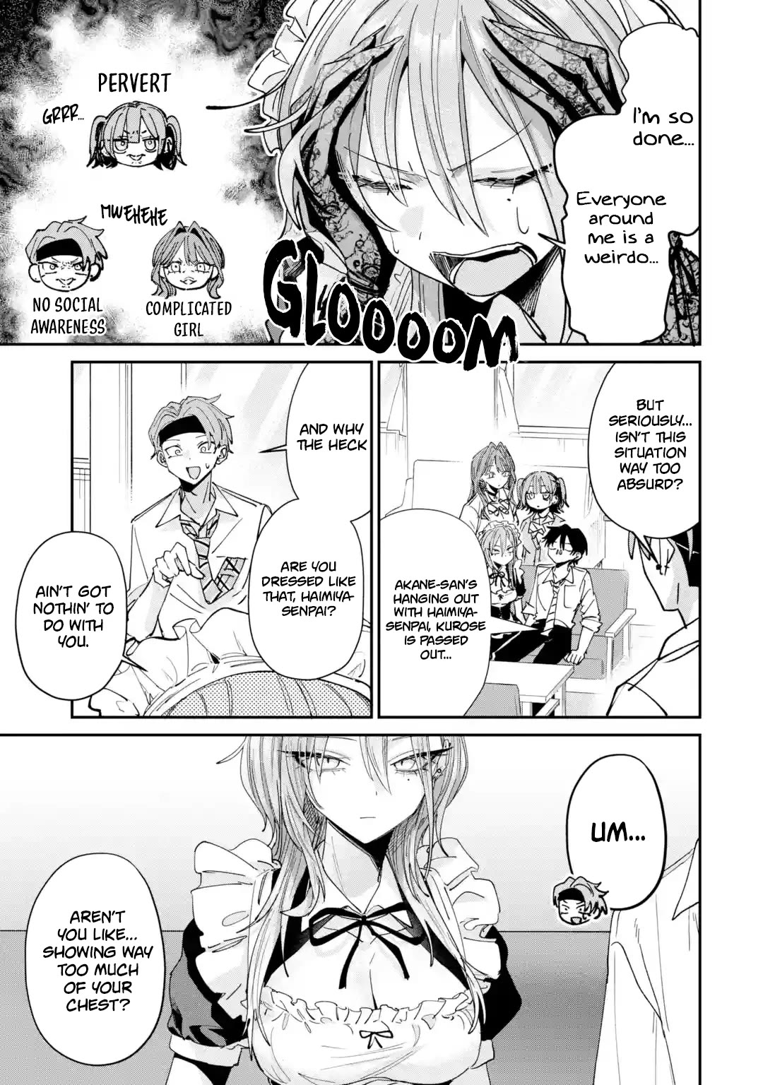 Haimiya-Senpai is Scary But Cute Chapter 40 page 4 - Chapter 40