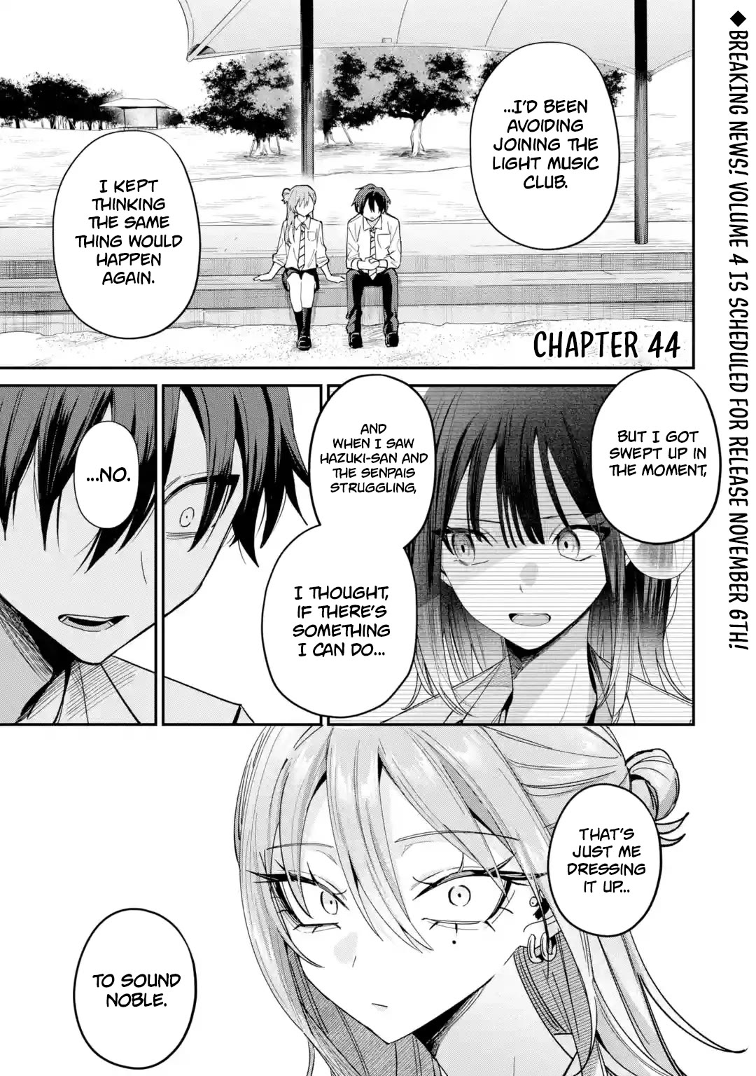 Haimiya-Senpai is Scary But Cute Chapter 44 page 2 - Chapter 44