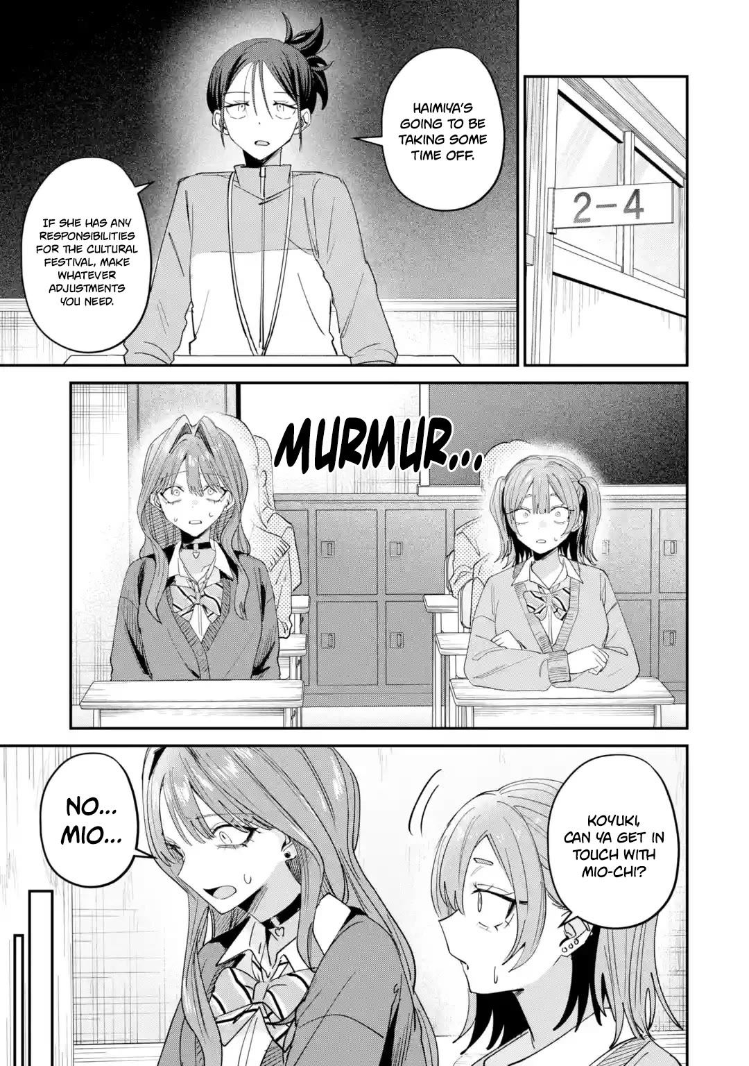 Haimiya-Senpai is Scary But Cute Chapter 45 page 14 - Chapter 45