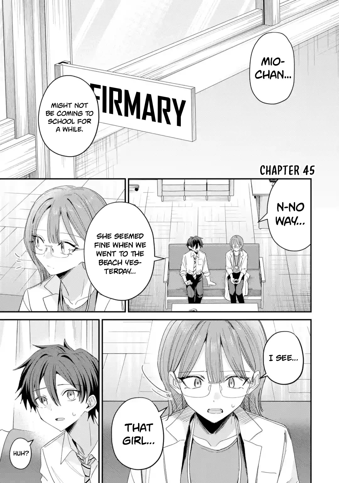 Haimiya-Senpai is Scary But Cute Chapter 45 page 2 - Chapter 45