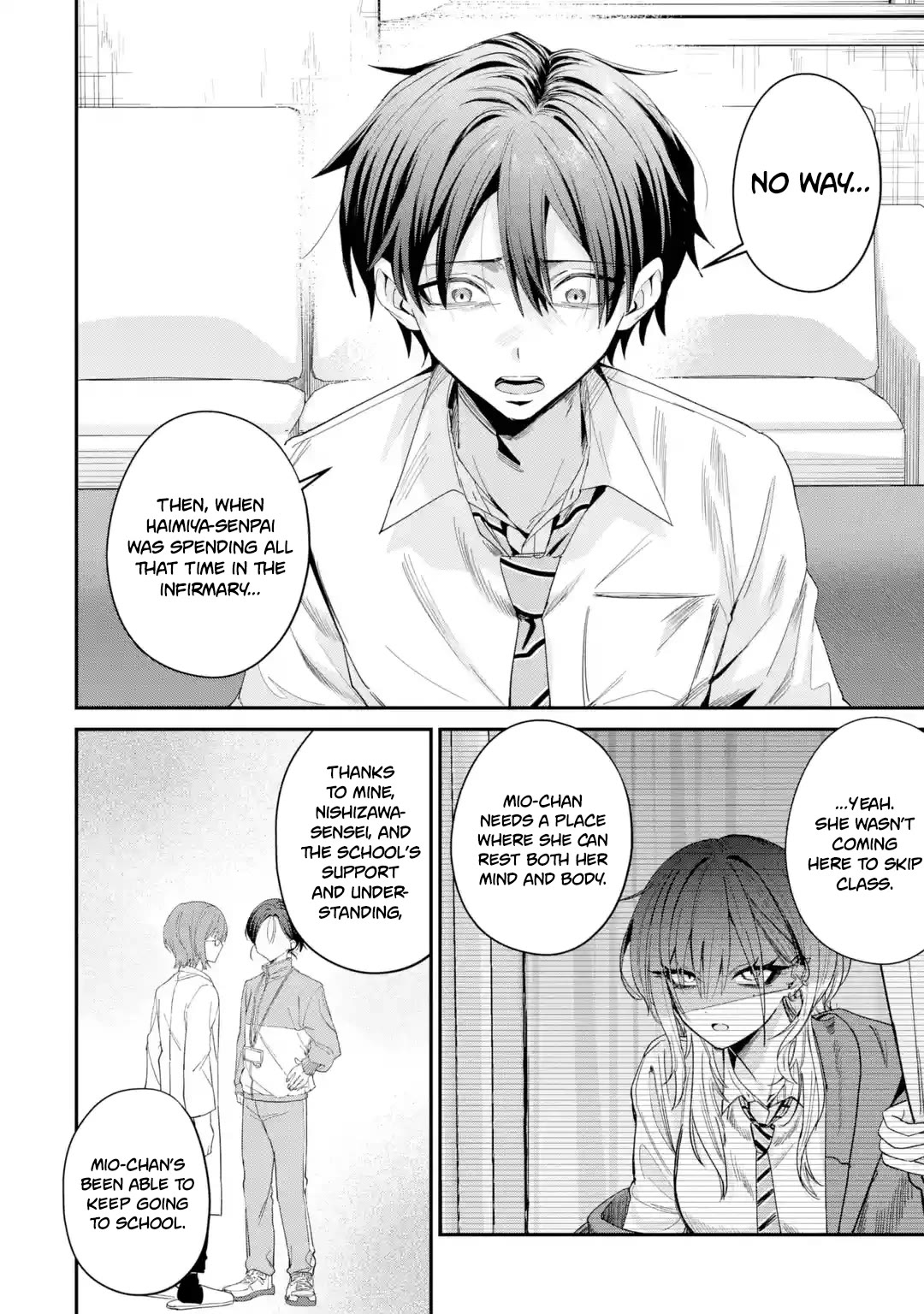 Haimiya-Senpai is Scary But Cute Chapter 45 page 7 - Chapter 45